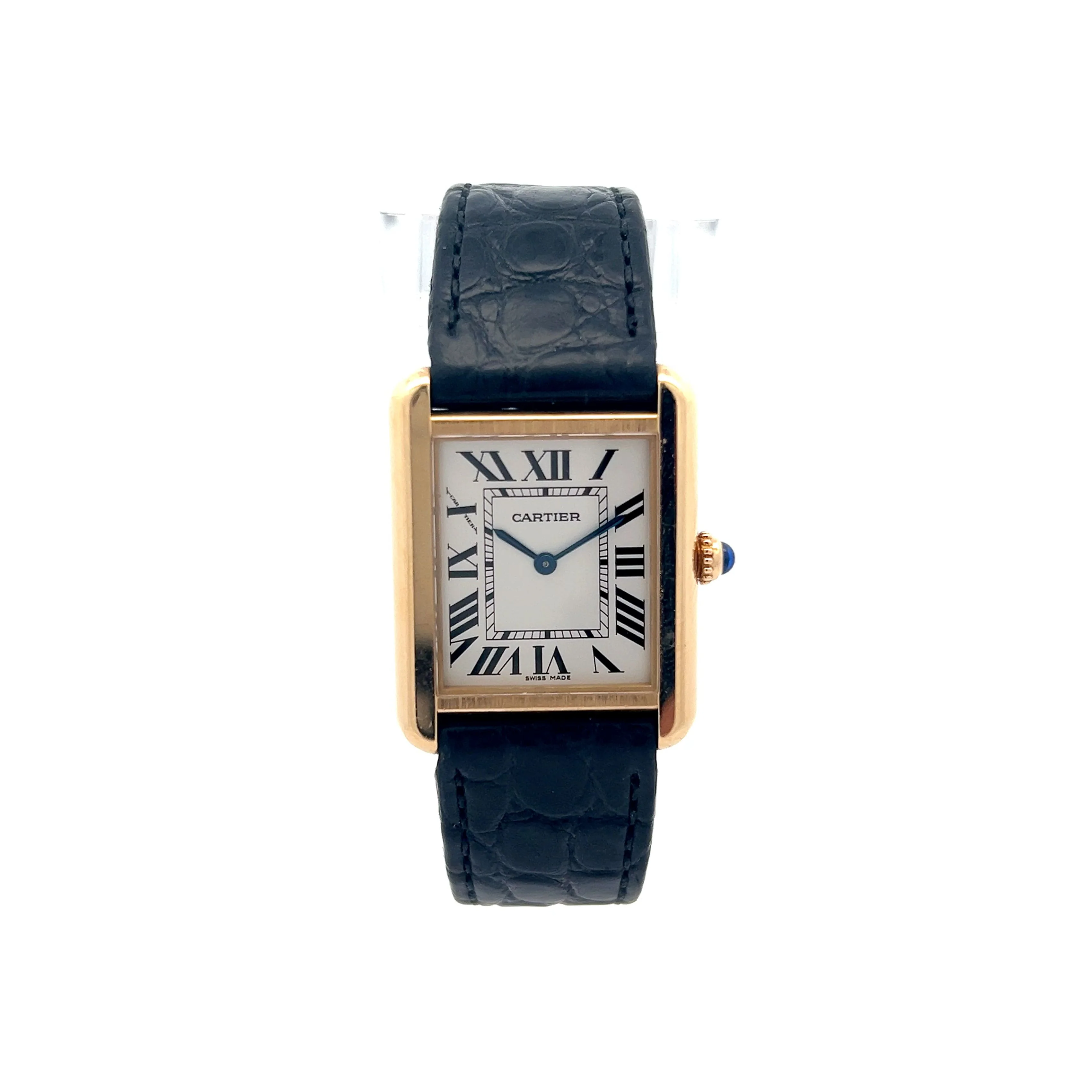 Cartier Tank Solo 2743 in 18k Yellow Gold