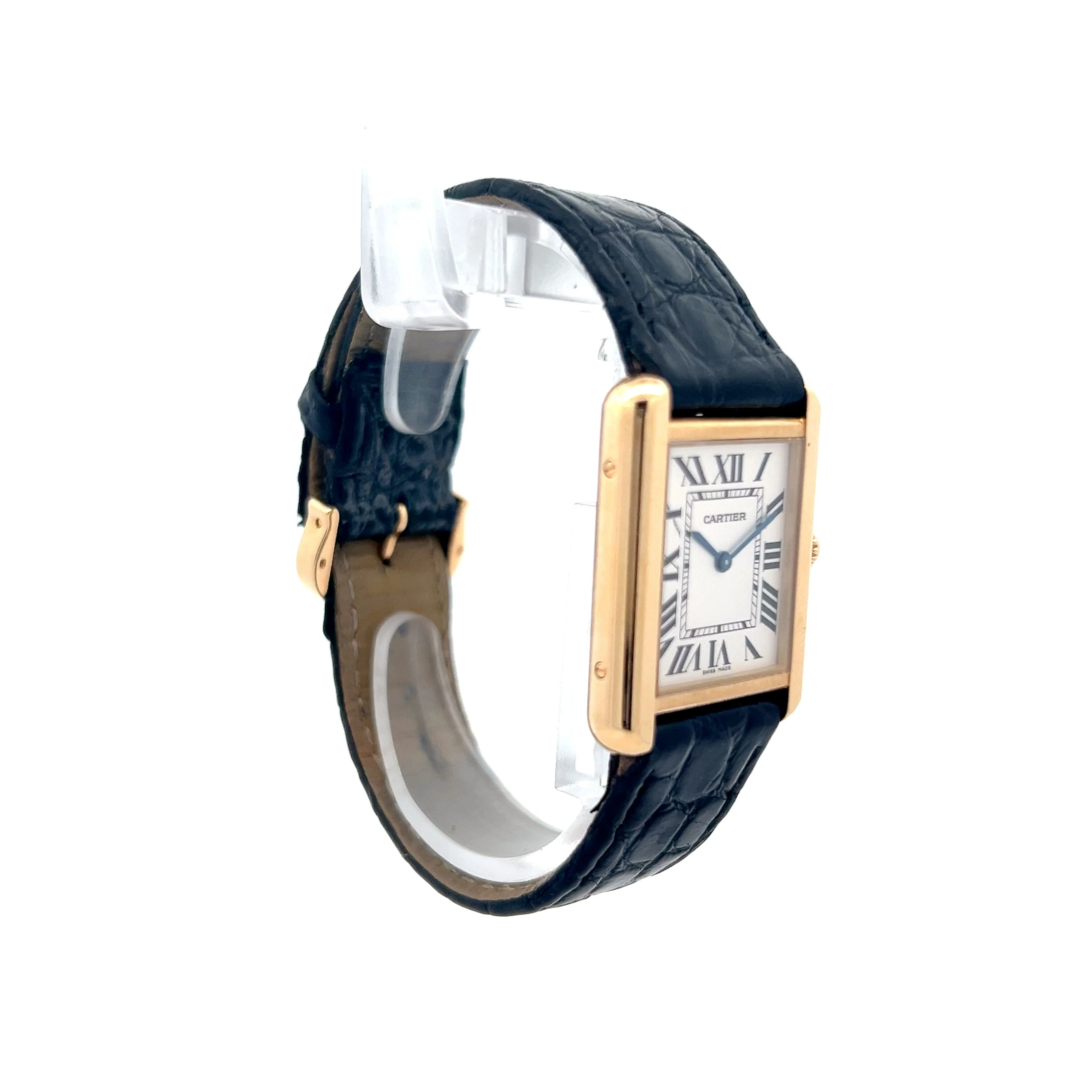 Cartier Tank Solo 2743 in 18k Yellow Gold - Image 3