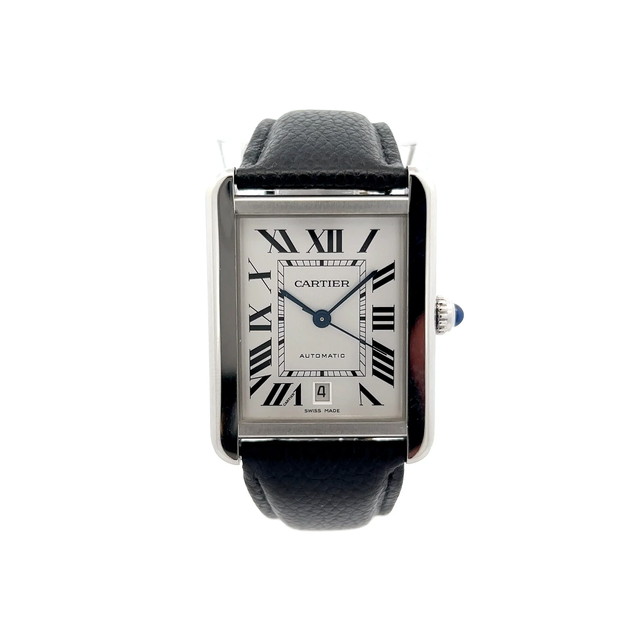 Cartier Tank XL Must Watch in Stainless Steel