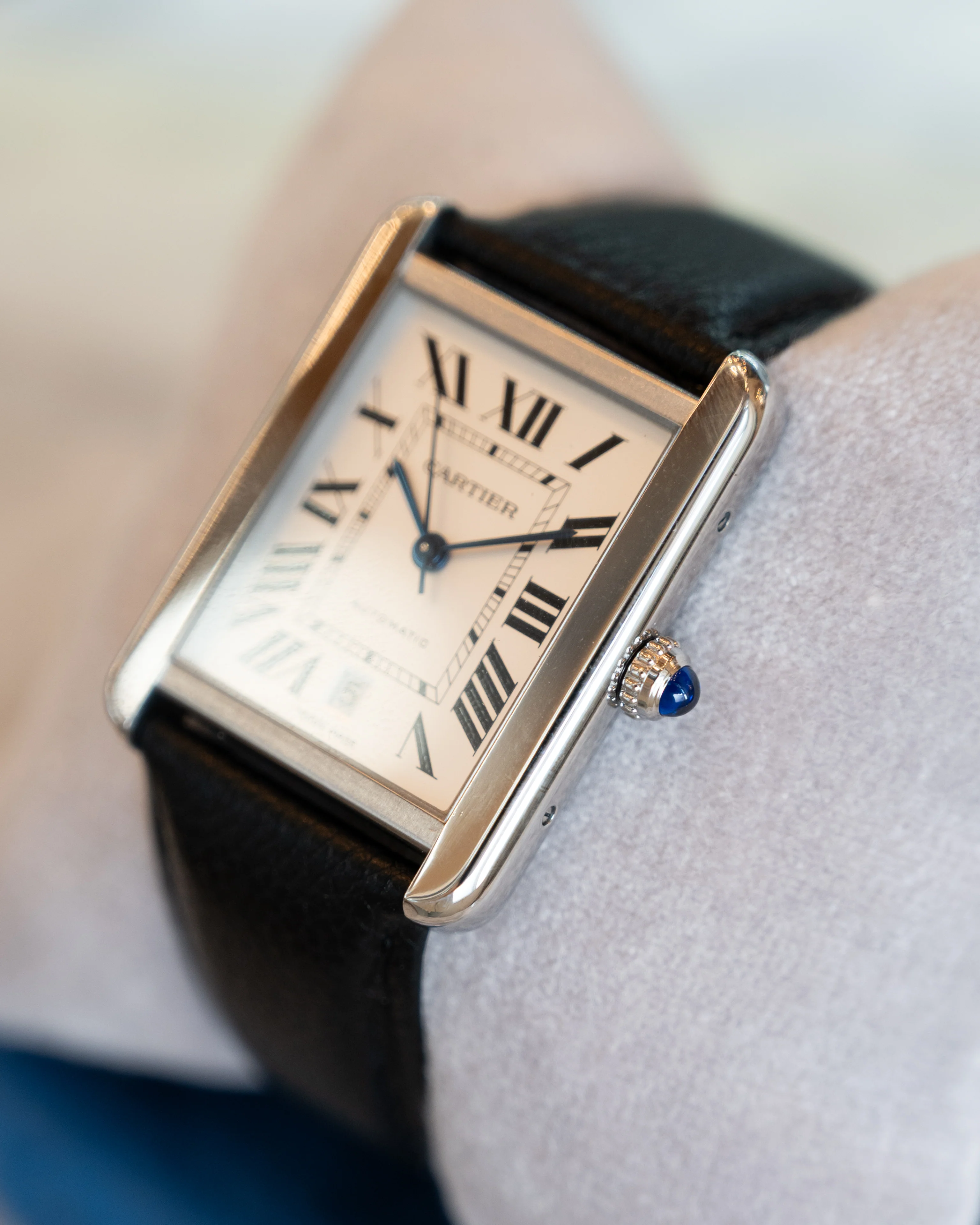Cartier Tank XL Must Watch in Stainless Steel - Image 6