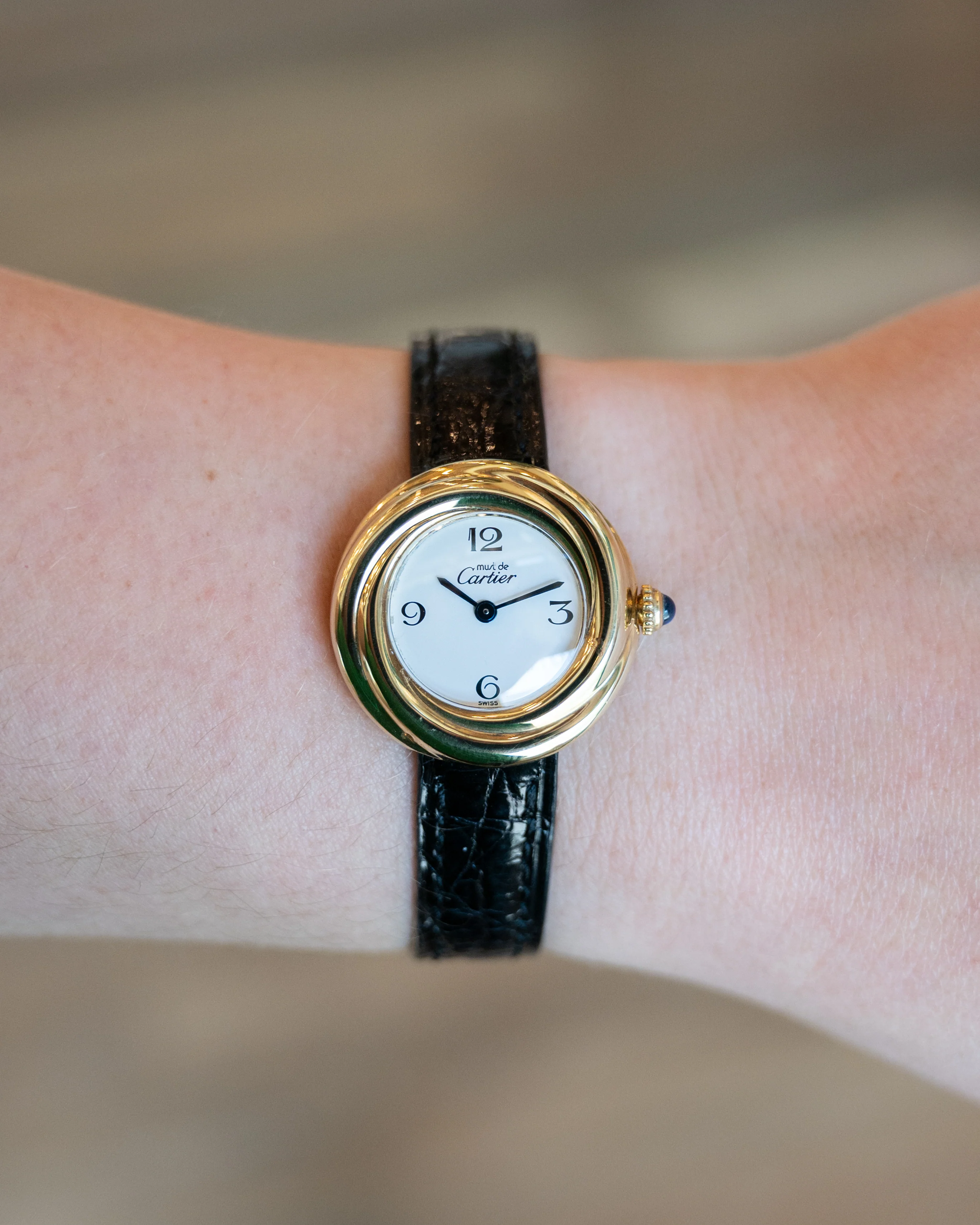 Cartier Trinity Must de Cartier Watch 27mm in Vermeil - Image 6