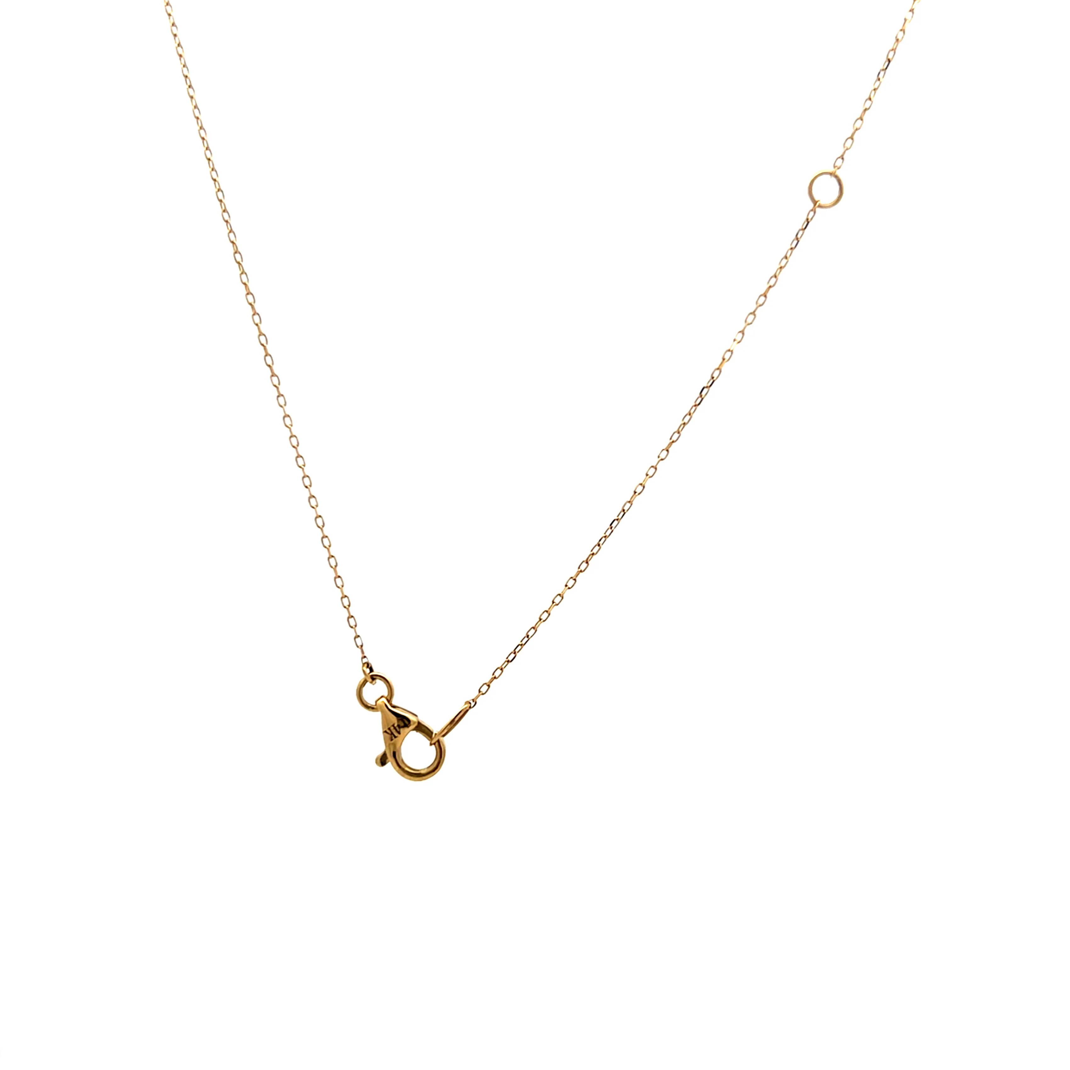 Celestial Pendant in 14k Yellow Gold - Image 4