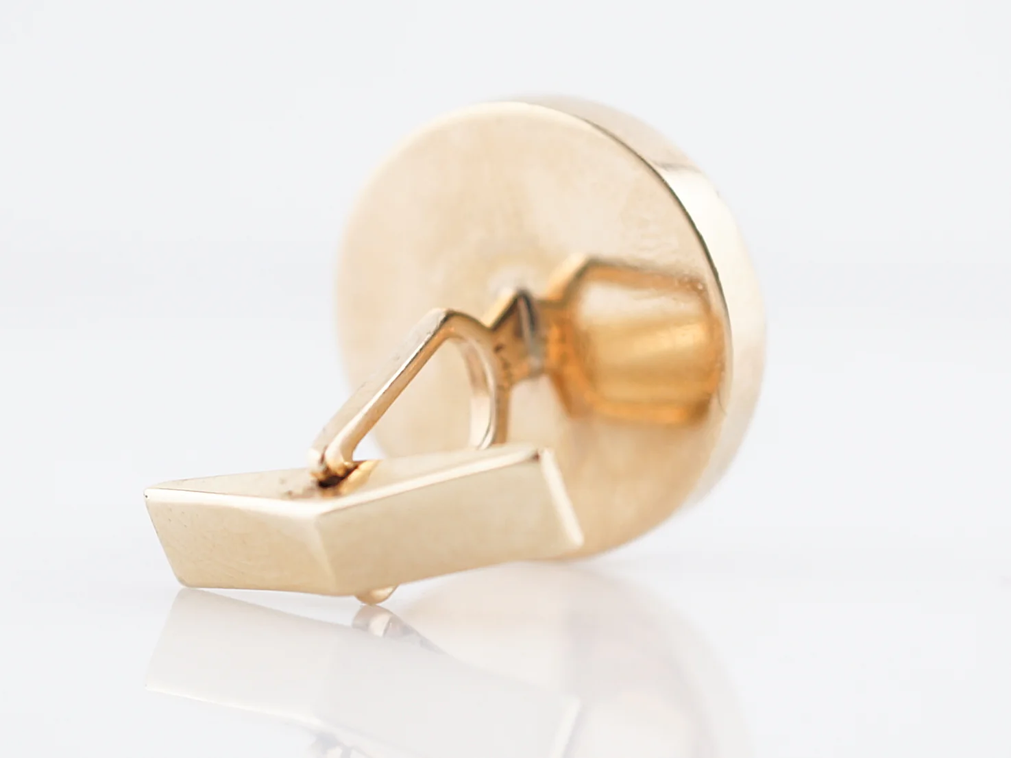 Cufflinks Modern in 14K Yellow Gold - Image 5