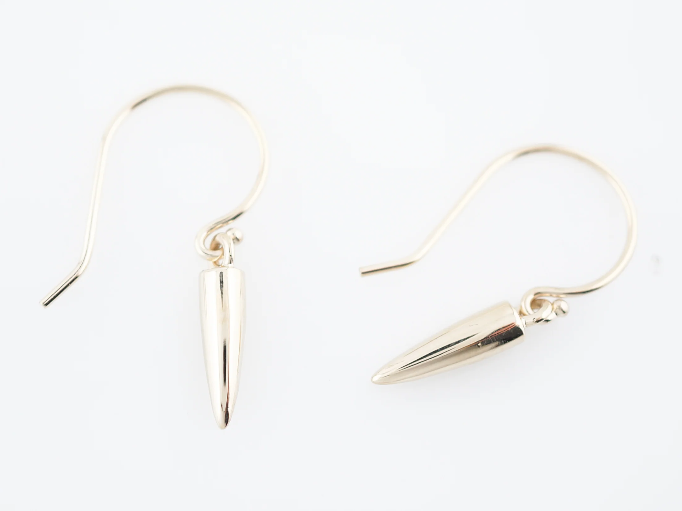 Earrings Modern in 14K Yellow Gold - Image 5