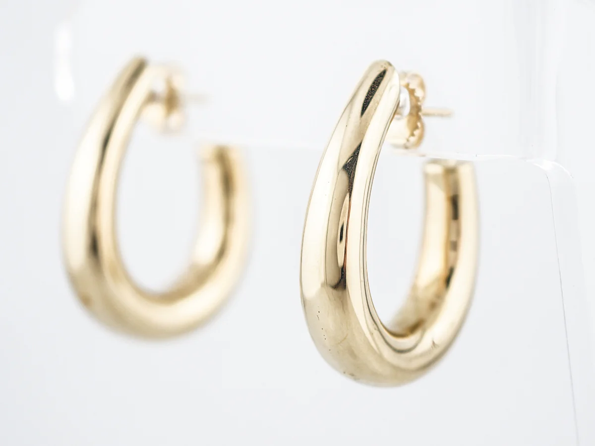Earrings Modern Tiffany & Co in 18k Yellow Gold - Image 2