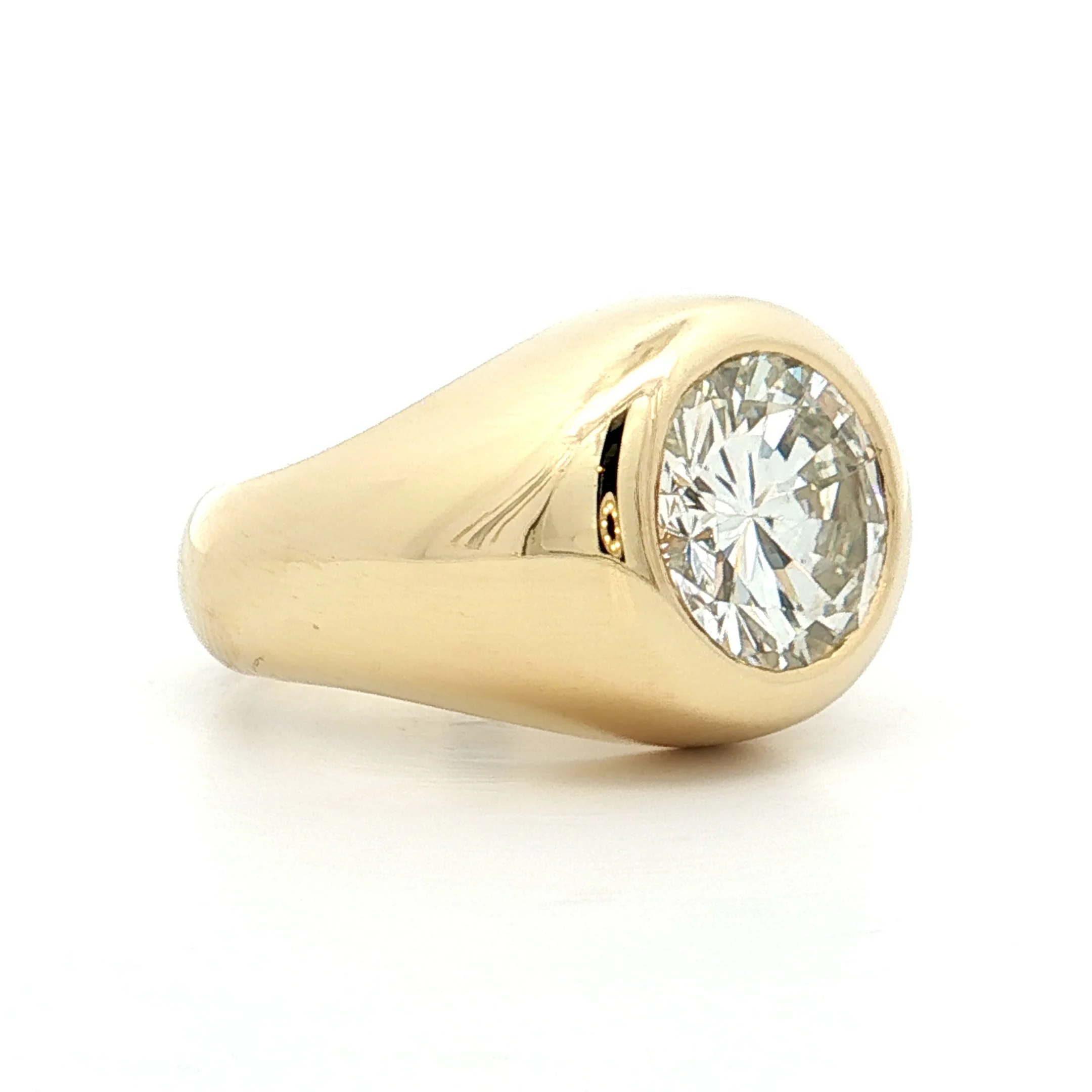 Filigree x Eleanor Leftwich 4 Carat Diamond Engagement Ring - Image 3