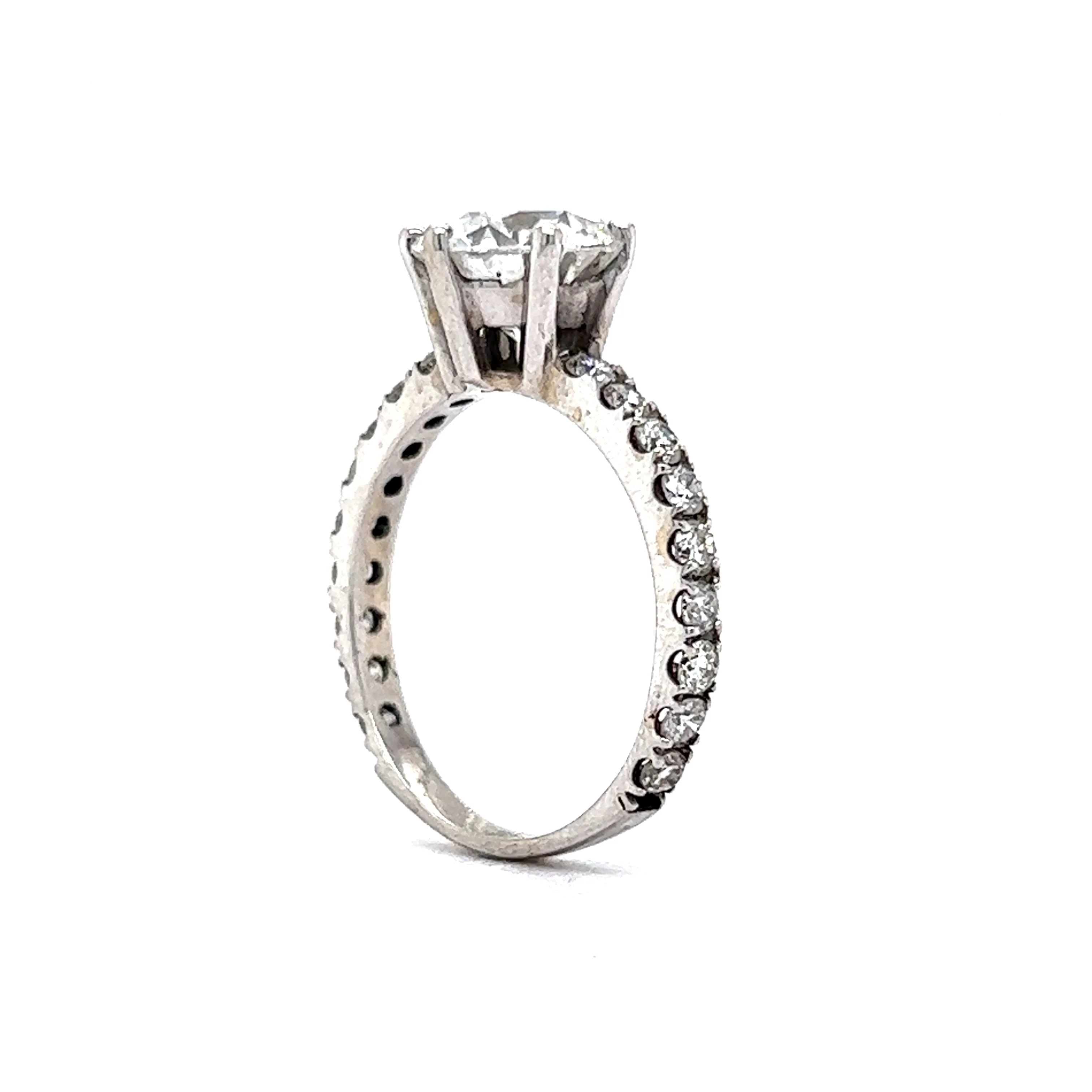 GIA 2 Carat Diamond Solitaire Engagement Ring - Image 5