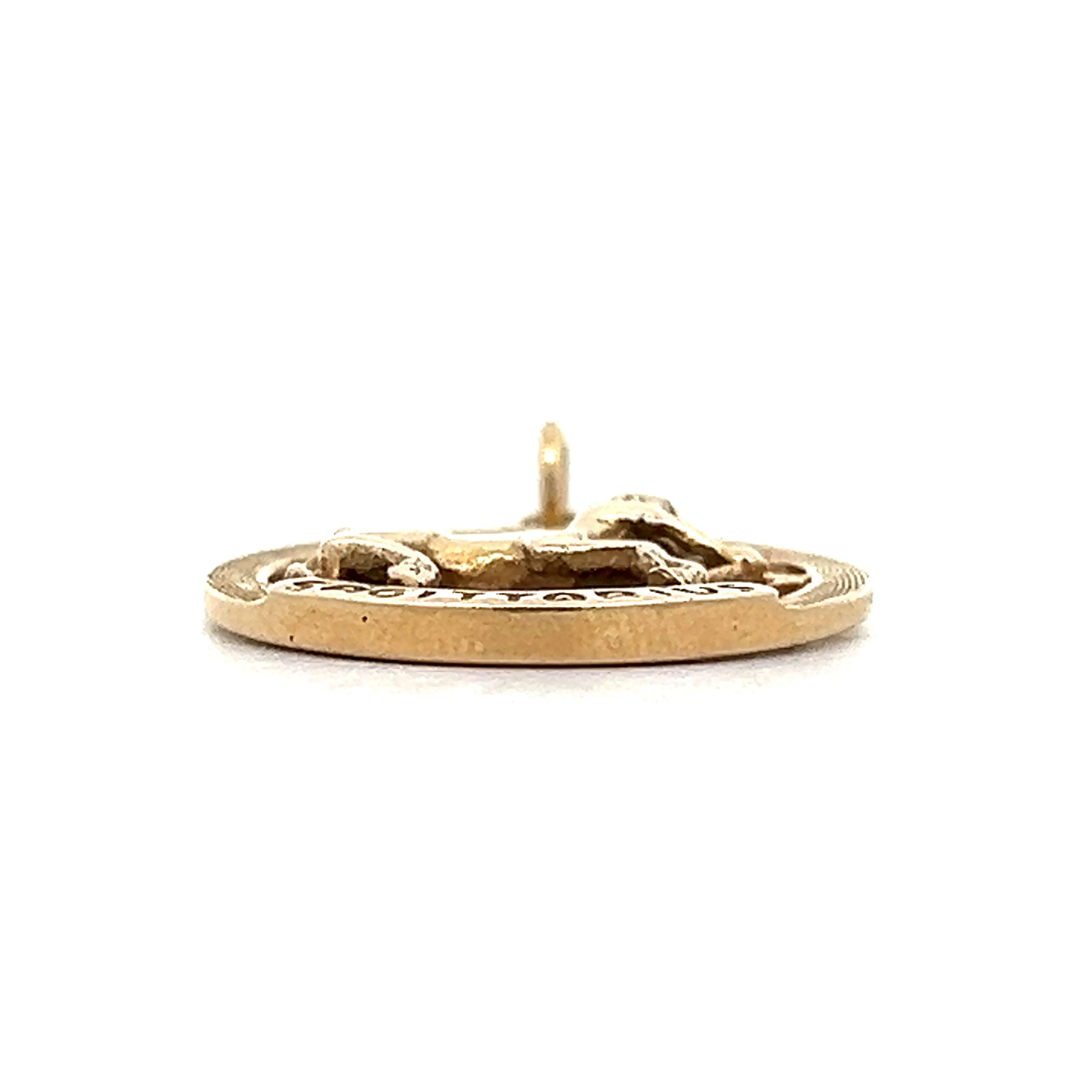 Sagittarius Centaur Pendant in 14k Yellow Gold - Image 2