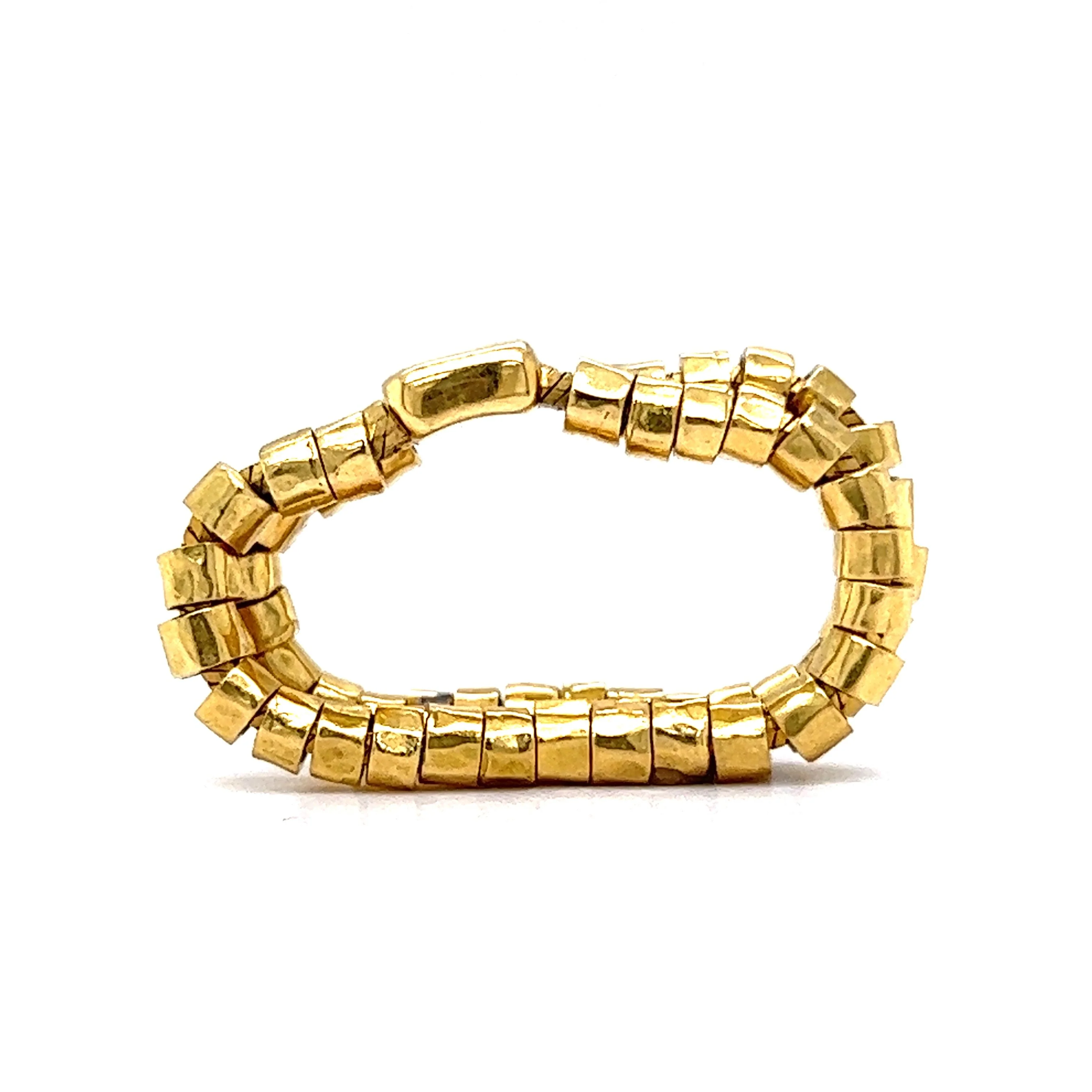 H. Stern Flexible Stacking Ring in 18k Yellow Gold - Image 4