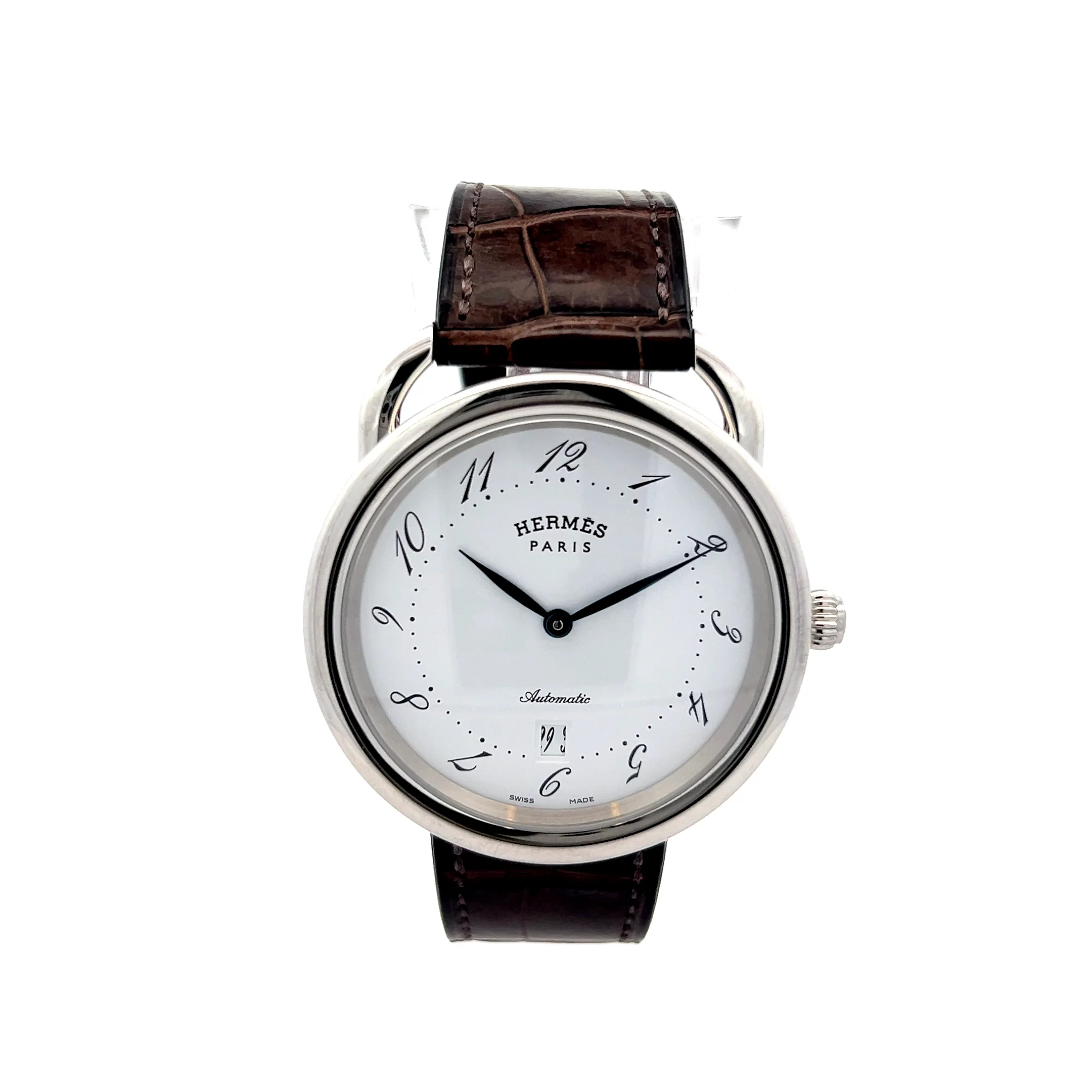 Hermes AR Automatic Watch AR7.710 in Stainless Steel