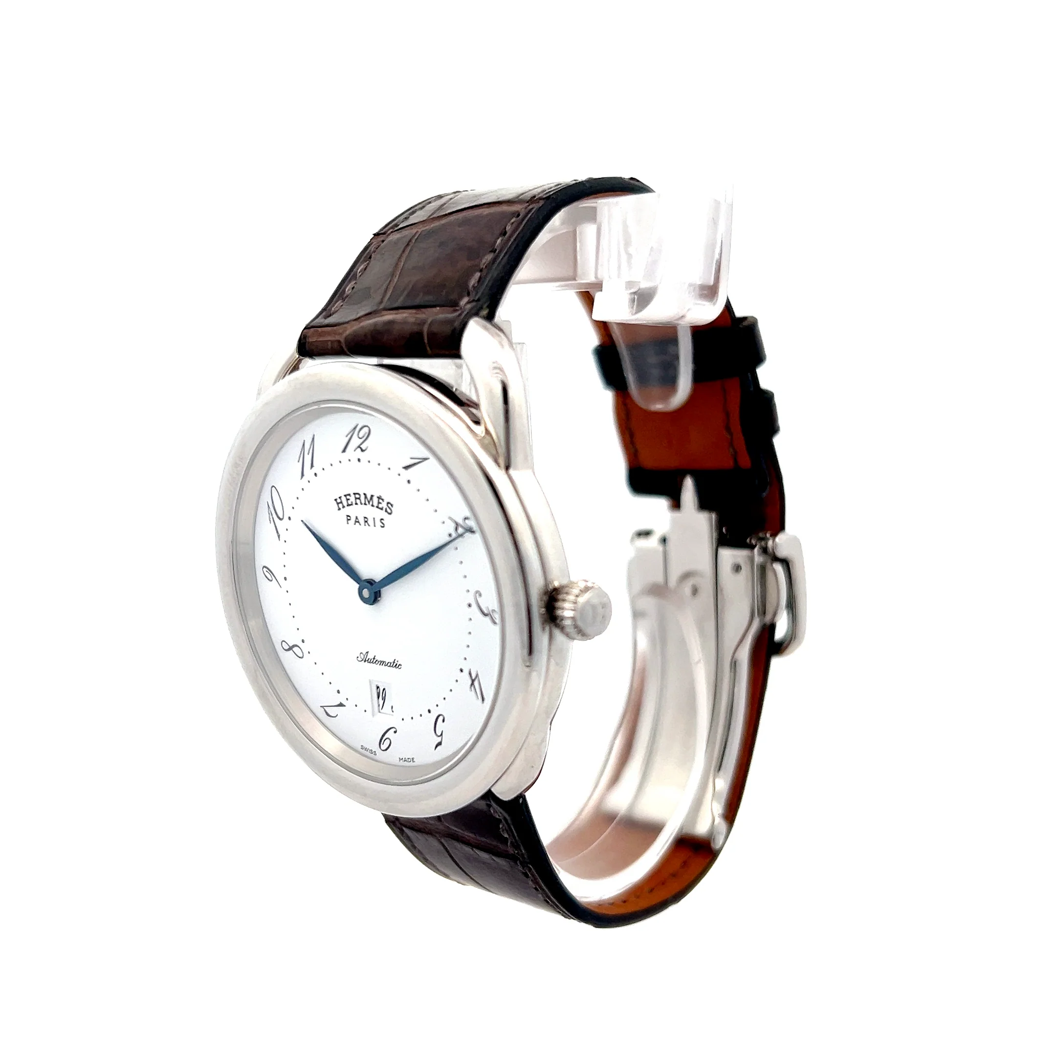 Hermes AR Automatic Watch AR7.710 in Stainless Steel - Image 2