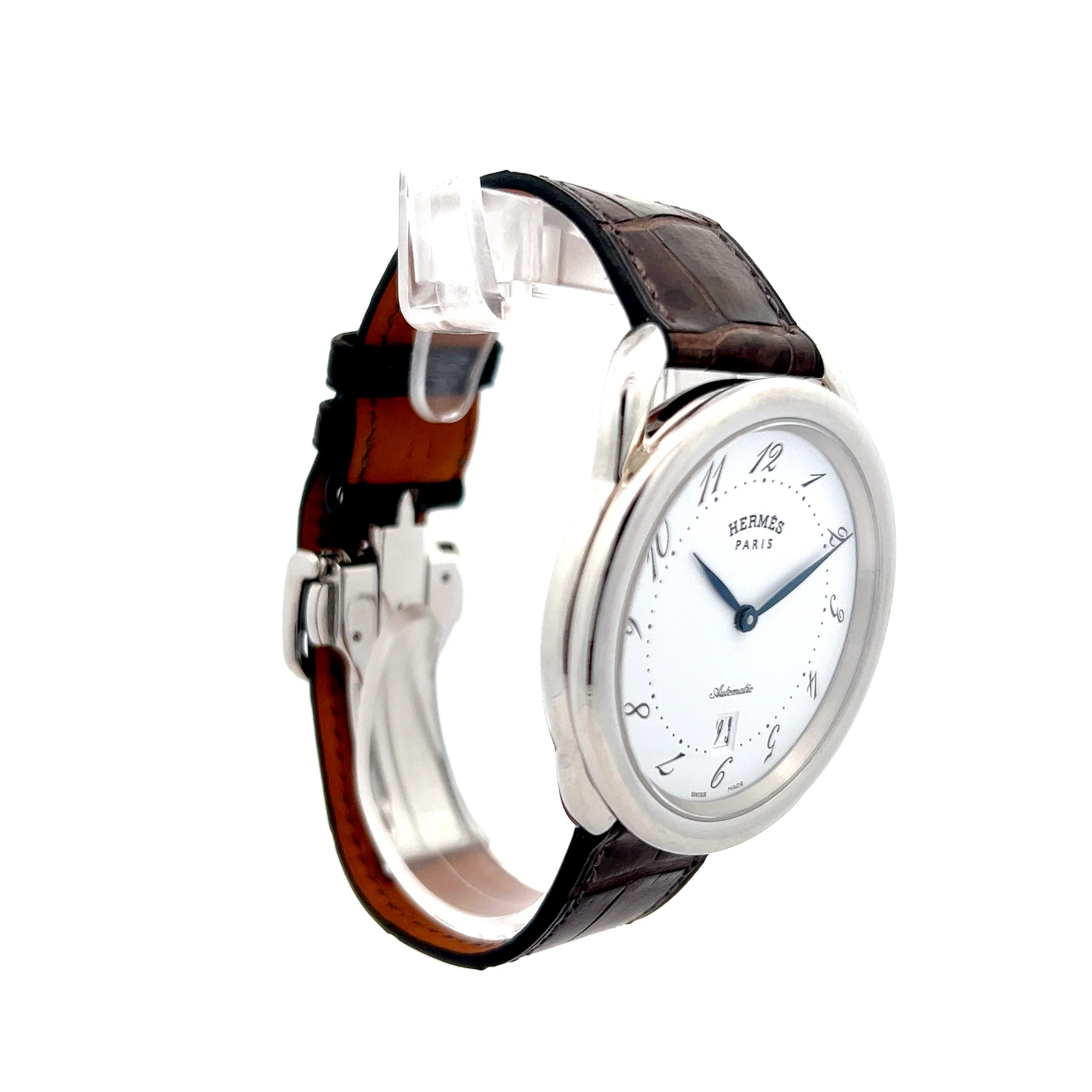 Hermes AR Automatic Watch AR7.710 in Stainless Steel - Image 3