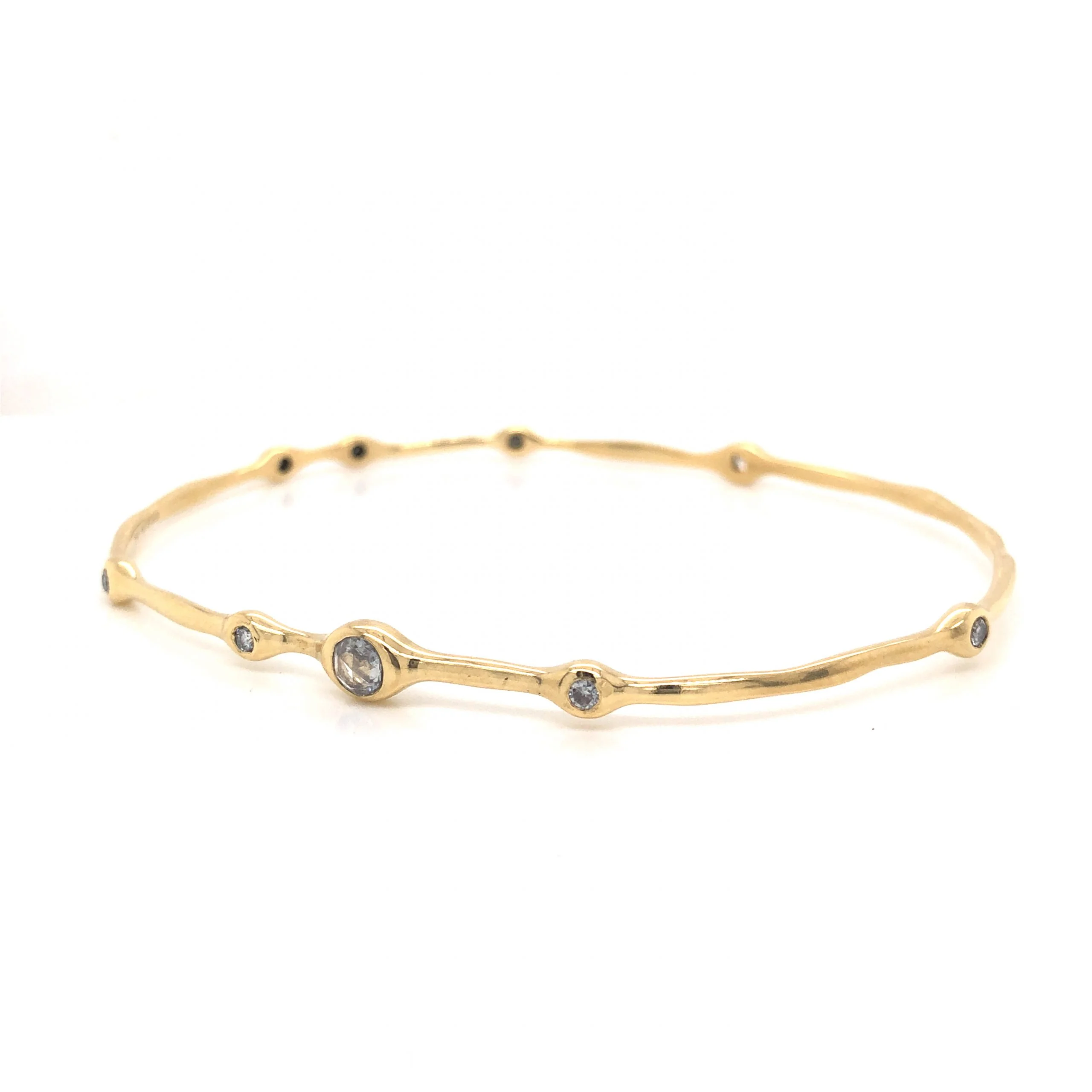 Ippolita Stardust Superstar Diamond Bracelet in 18k Yellow Gold - Image 2