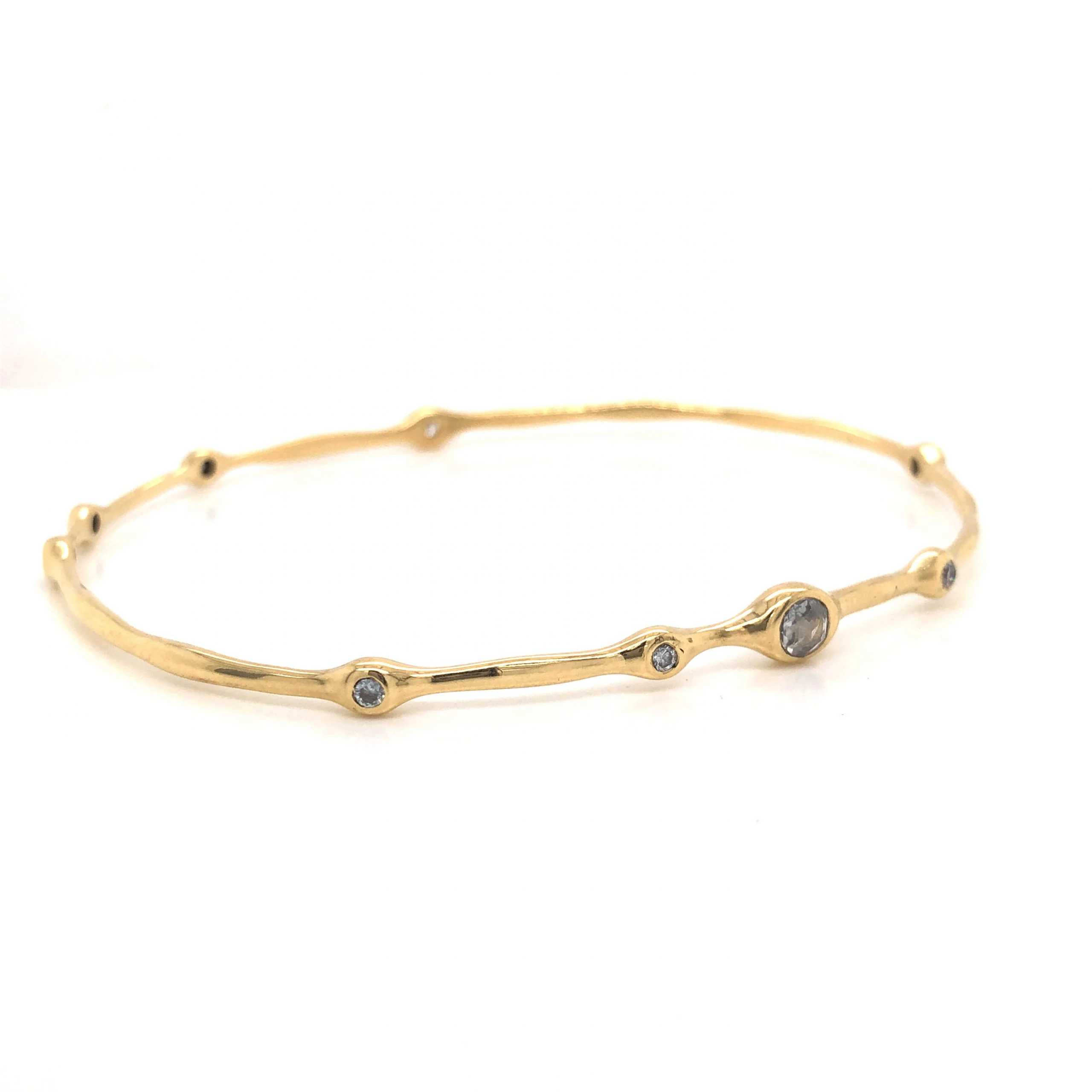 Ippolita Stardust Superstar Diamond Bracelet in 18k Yellow Gold - Image 3