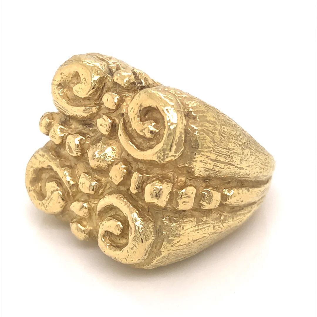 Katy Briscoe Cocktail Ring in 18k Yellow Gold - Image 2