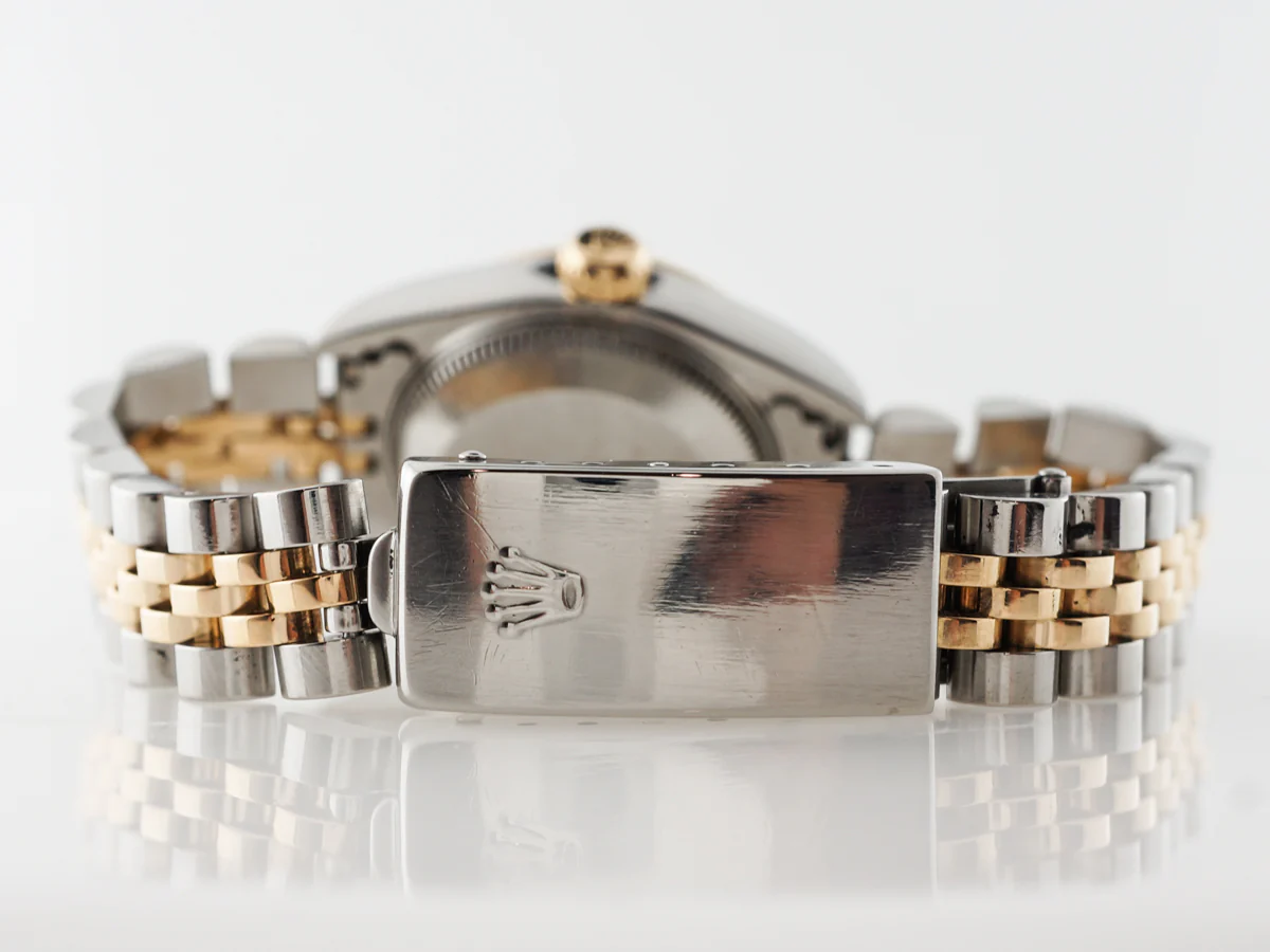 Ladies Rolex Datejust in 18k Yellow Gold & Stainless Steel - Image 4