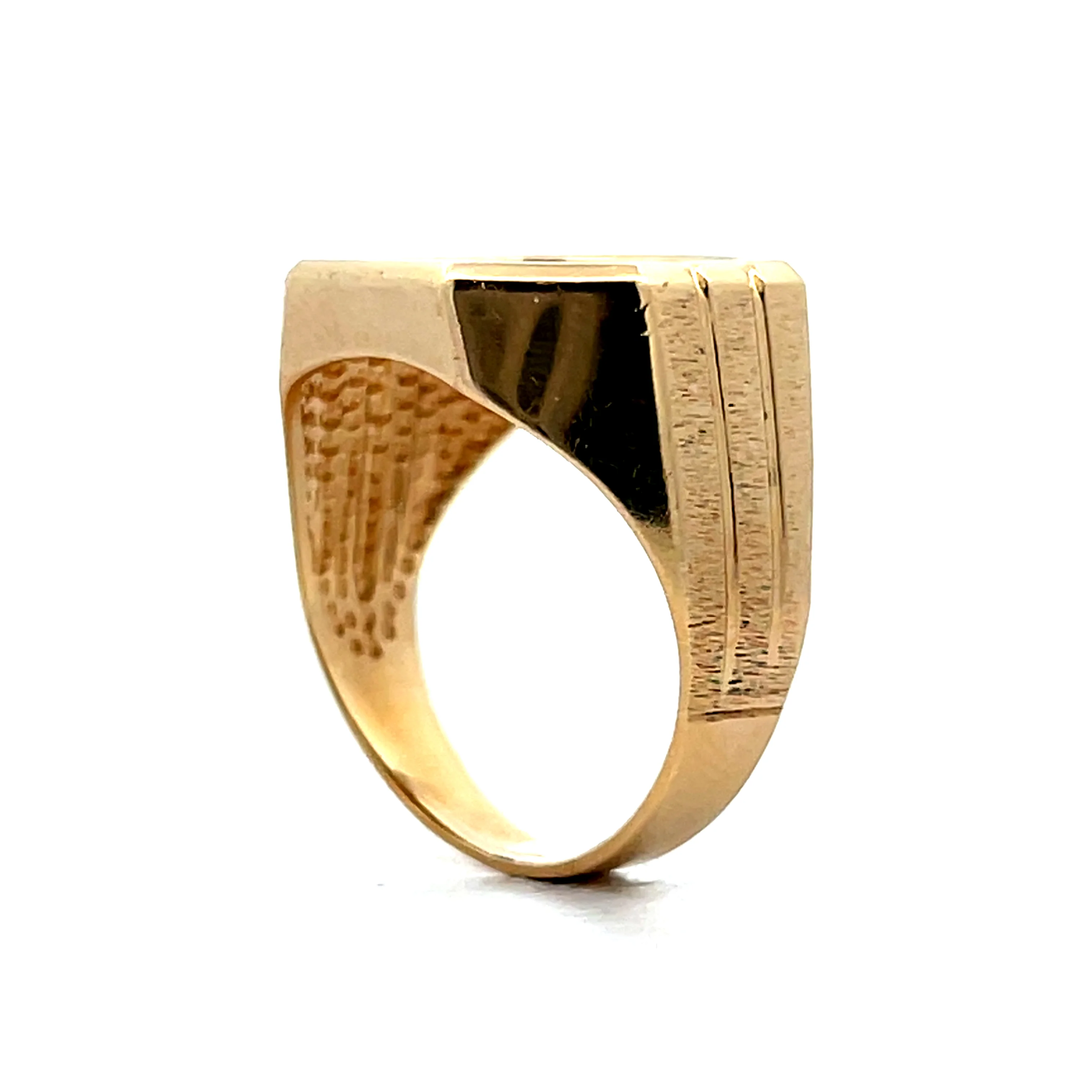 Liberty Coin Cocktail Ring in 22k & 14k Yellow Gold - Image 5