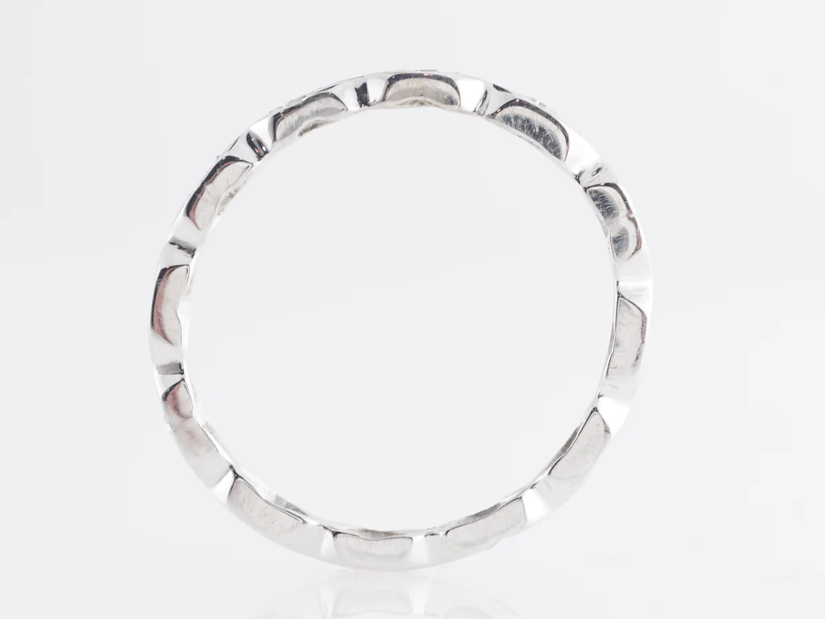 Marquis Station Diamond Eternity Band in 14K White Gold - Image 2