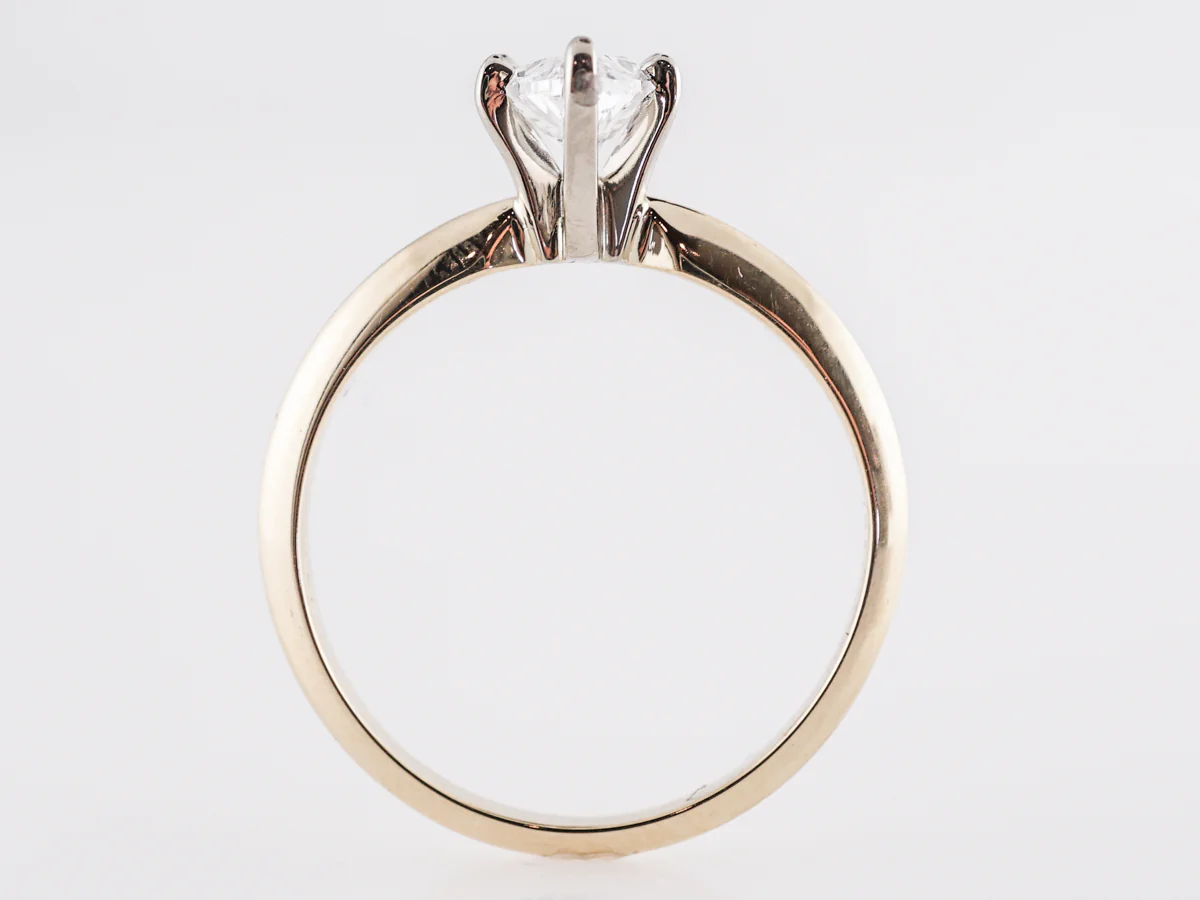 Marquise Diamond Solitaire Engagement Ring in 14K - Image 5