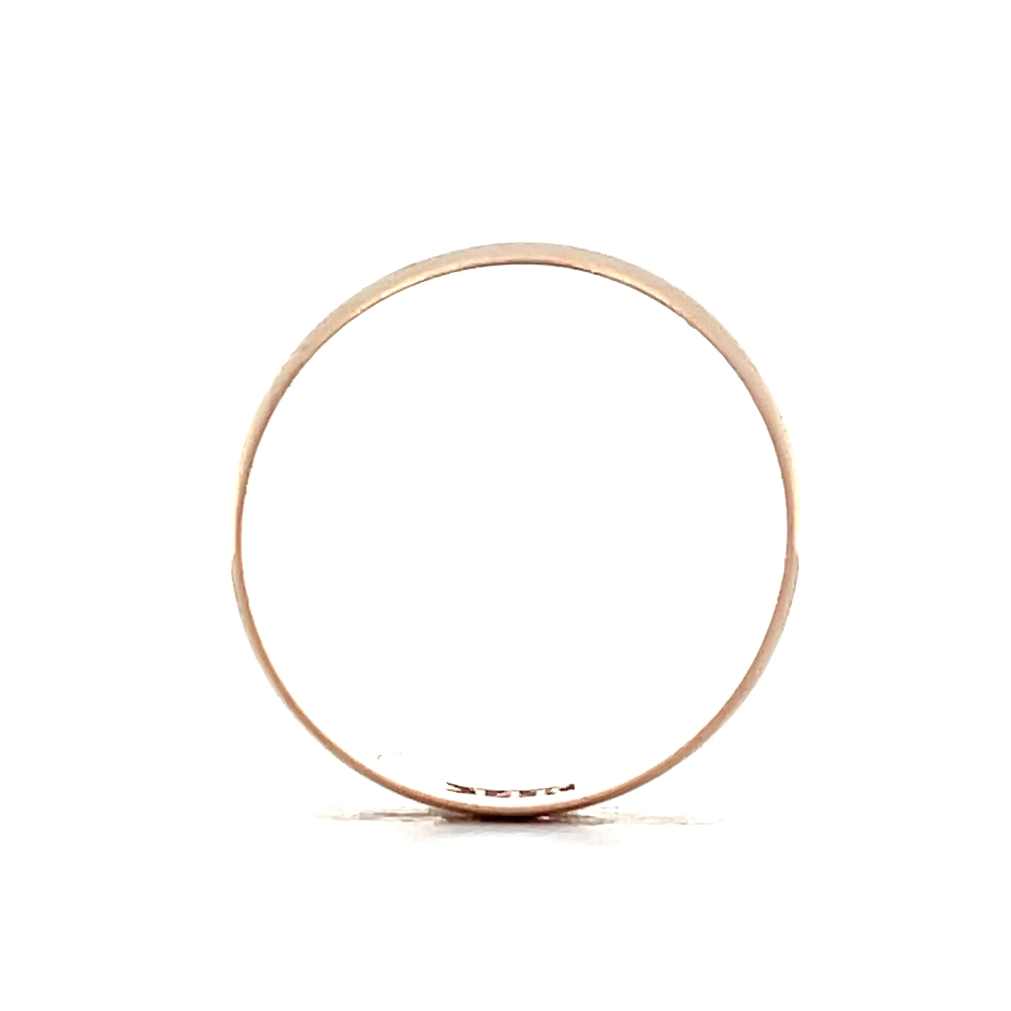 Mens 6mm Victorian Wedding Band in 14k Yellow Gold - Image 4