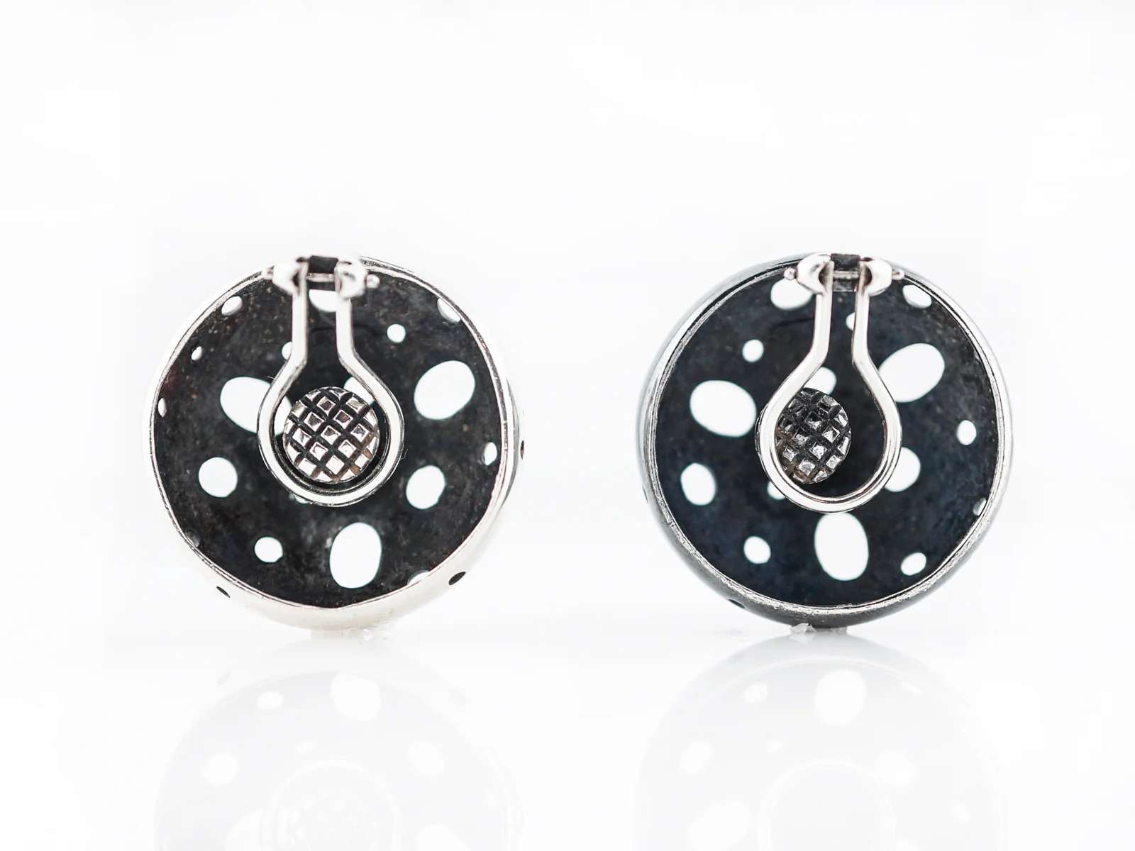 Modern Boregaard Earrings in Sterling Silver - Image 2