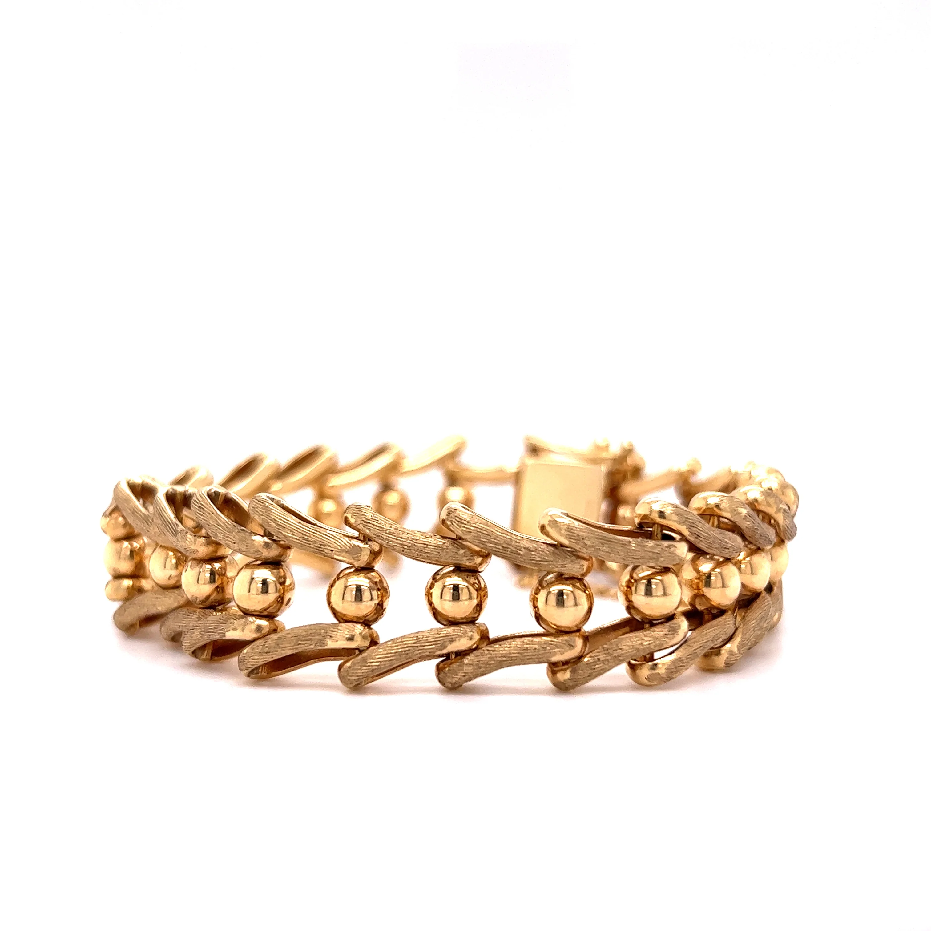 Modern Bracelet in 14k Yellow Gold - Image 2