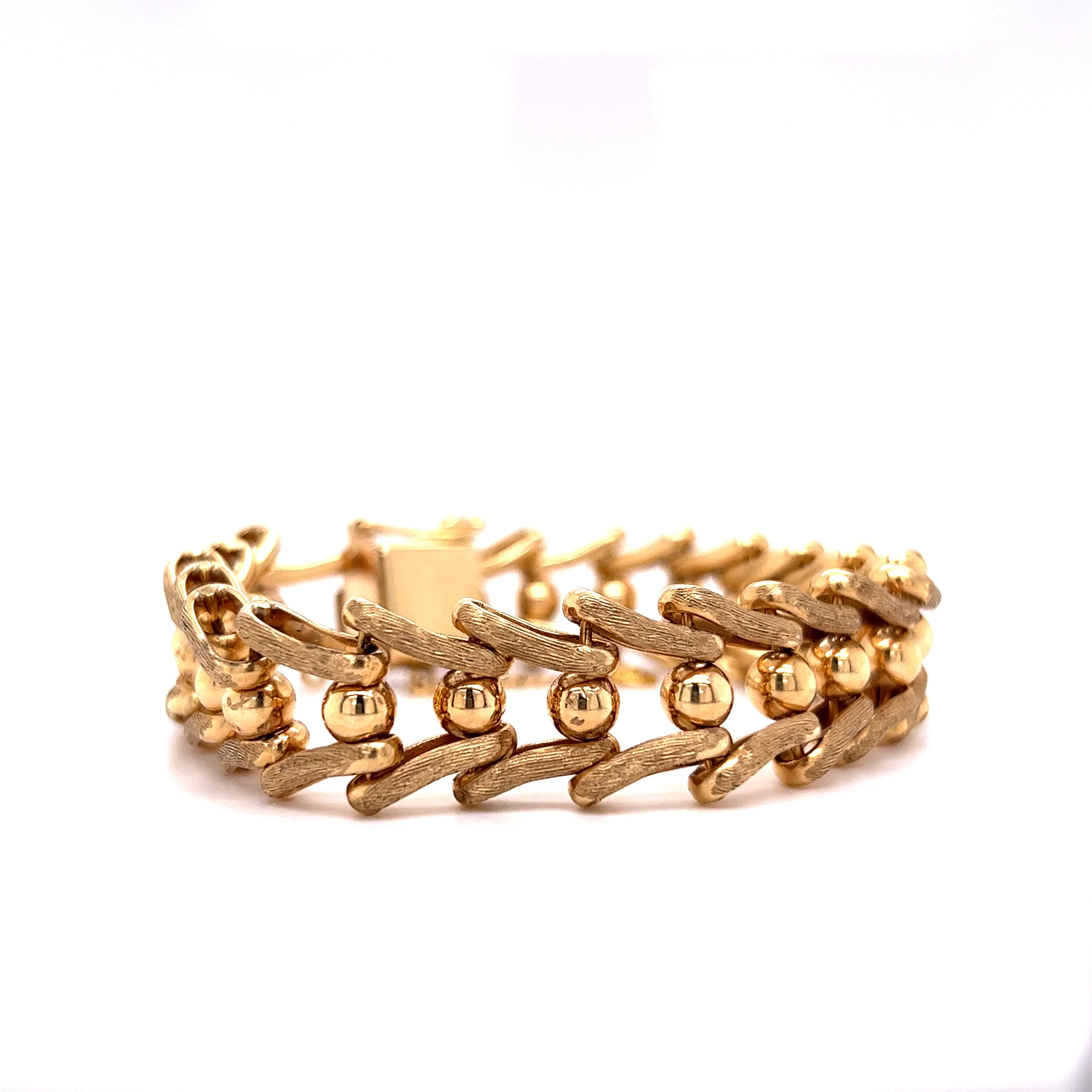 Modern Bracelet in 14k Yellow Gold - Image 3