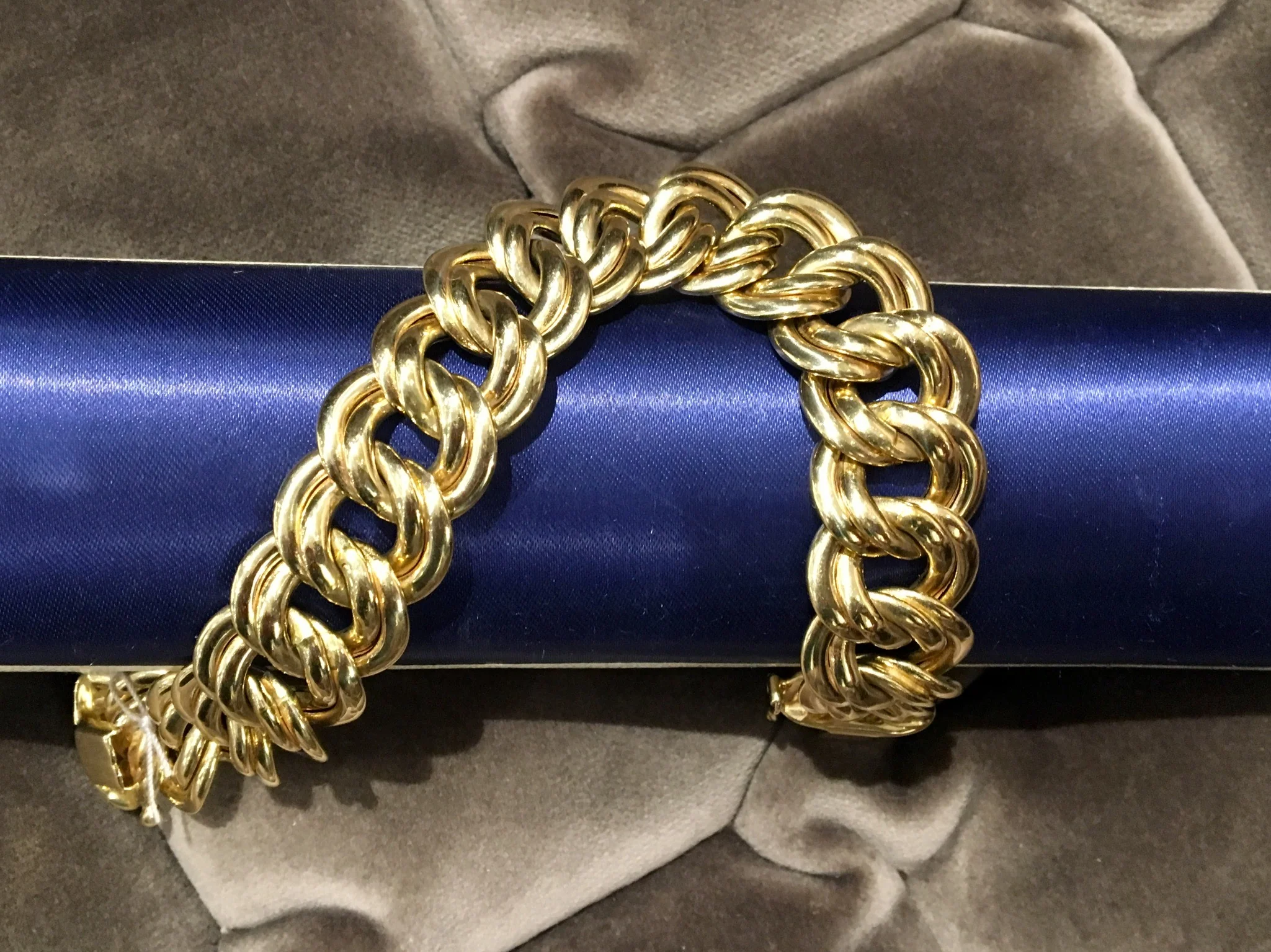 Modern Chain Bracelet in 14K Yellow Gold