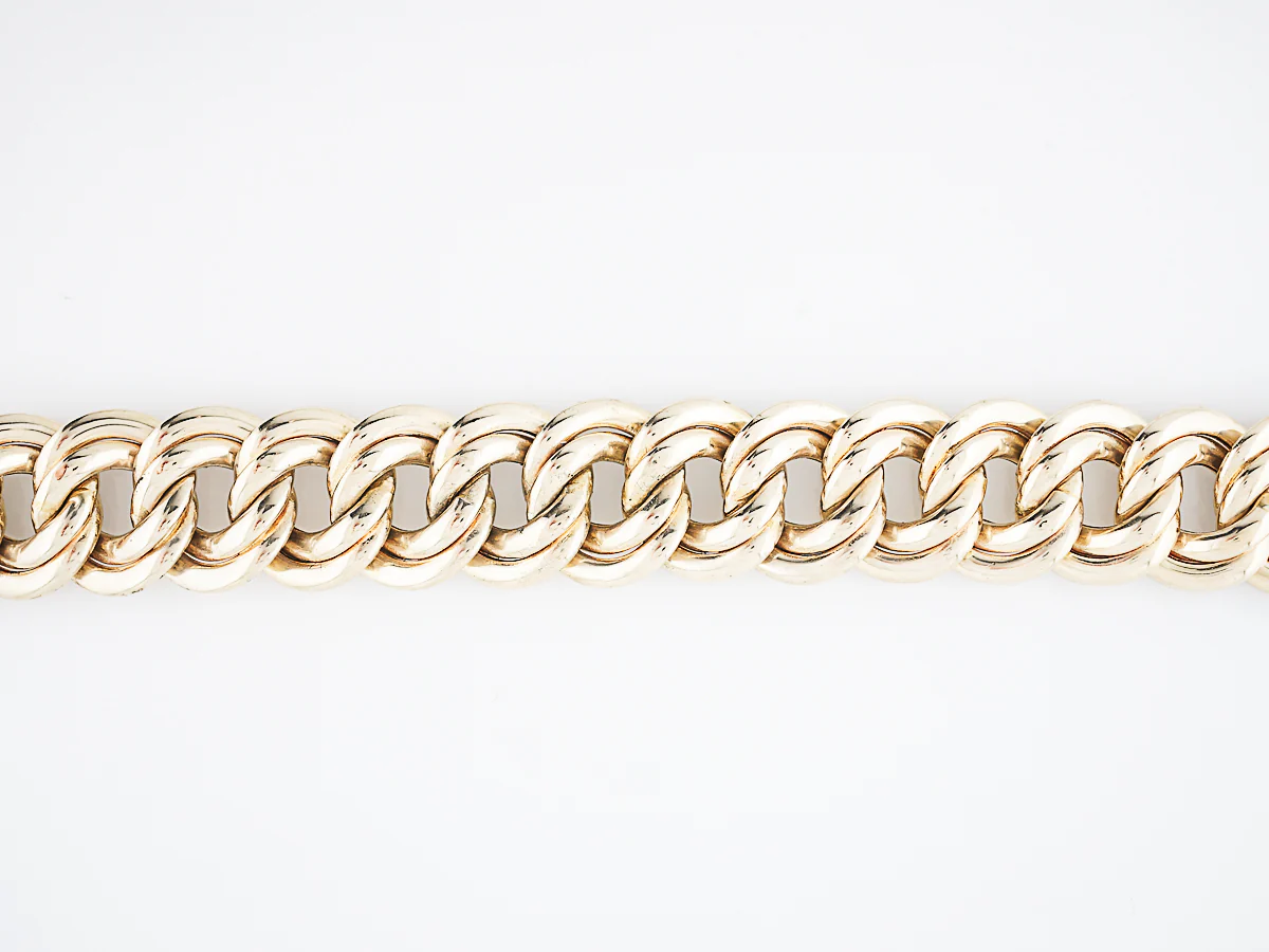 Modern Chain Bracelet in 14K Yellow Gold - Image 4