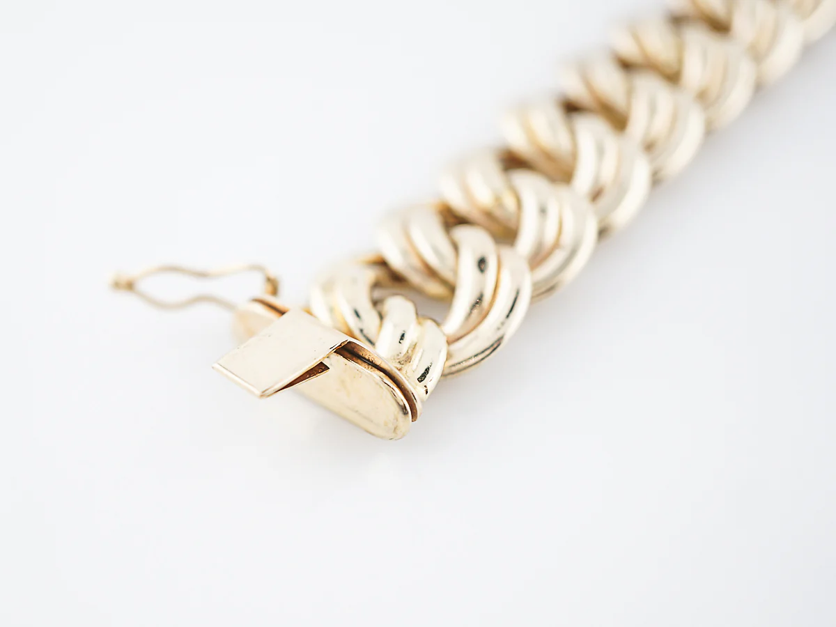 Modern Chain Bracelet in 14K Yellow Gold - Image 5