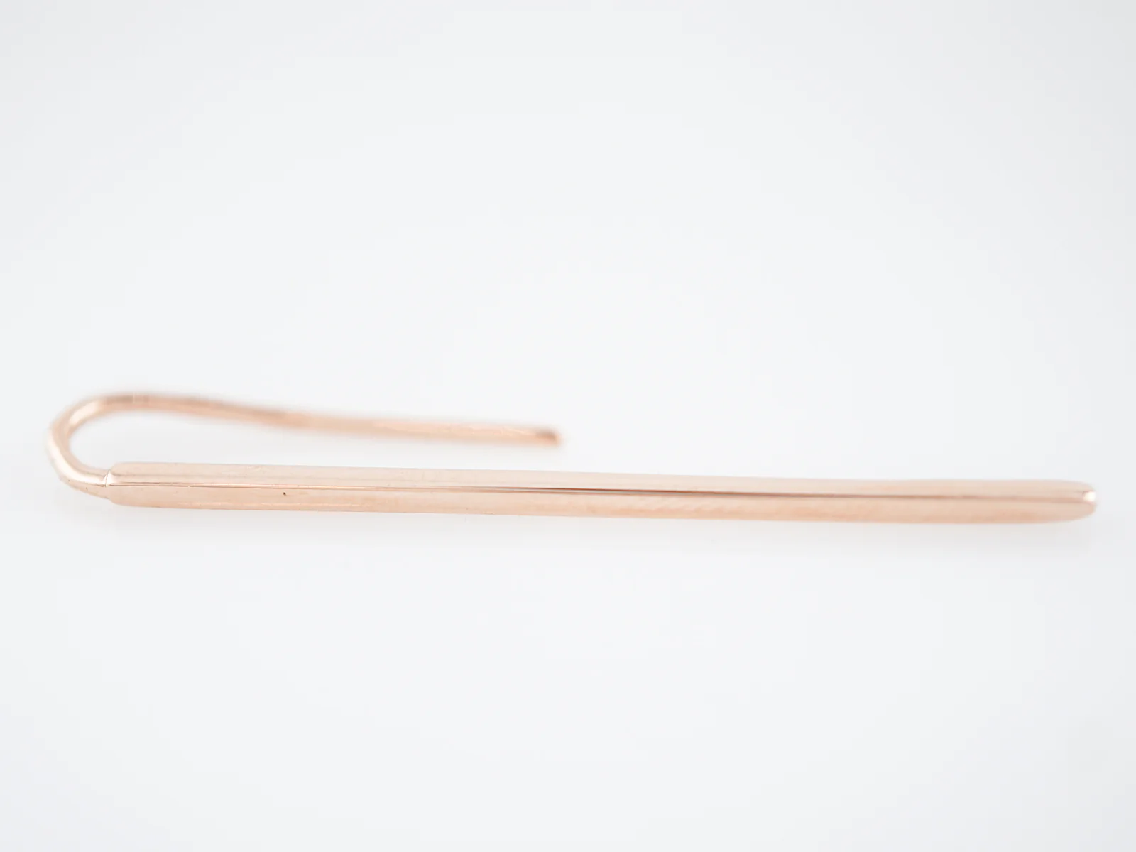 Modern Drop Earrings in 14k Yellow Gold - Image 4