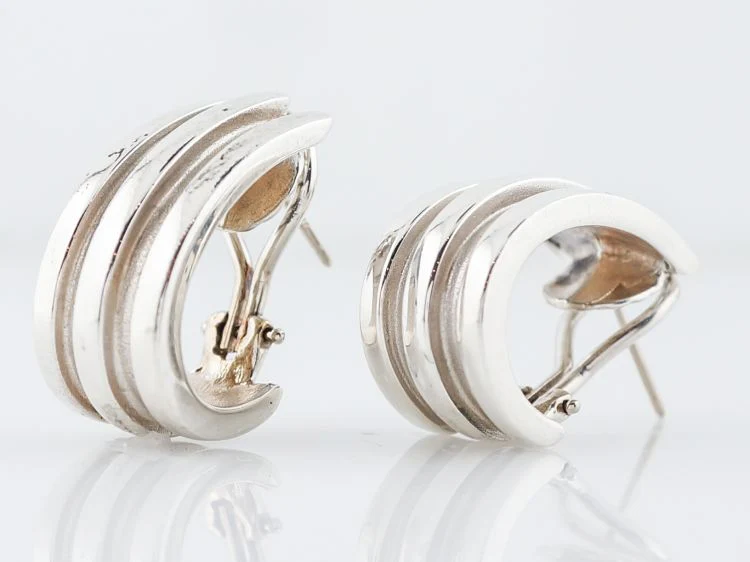 Modern Earrings Tiffany & Co in Sterling Silver - Image 2