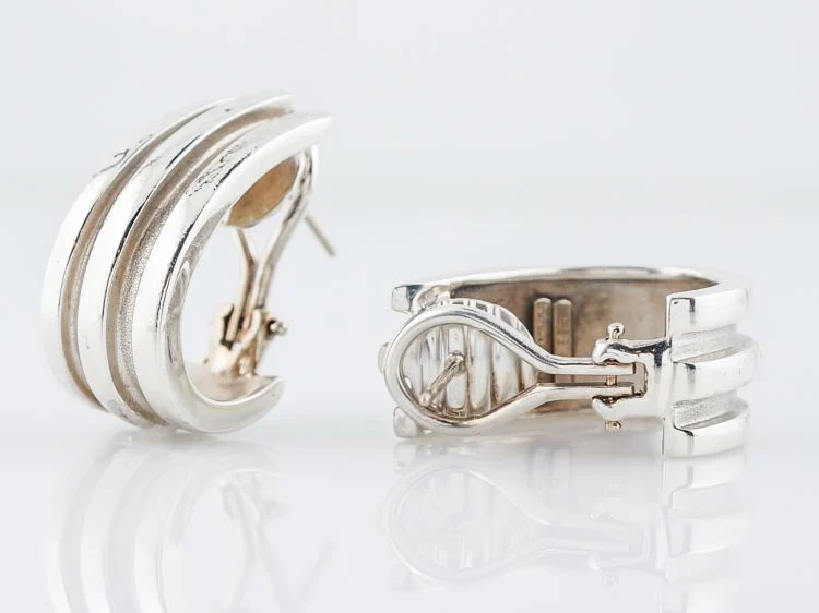 Modern Earrings Tiffany & Co in Sterling Silver - Image 3