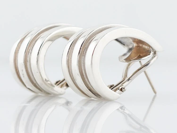Modern Earrings Tiffany & Co in Sterling Silver - Image 5