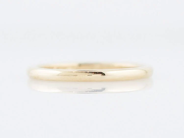 Modern Tiffany & Co Wedding Band in 18k Yellow Gold