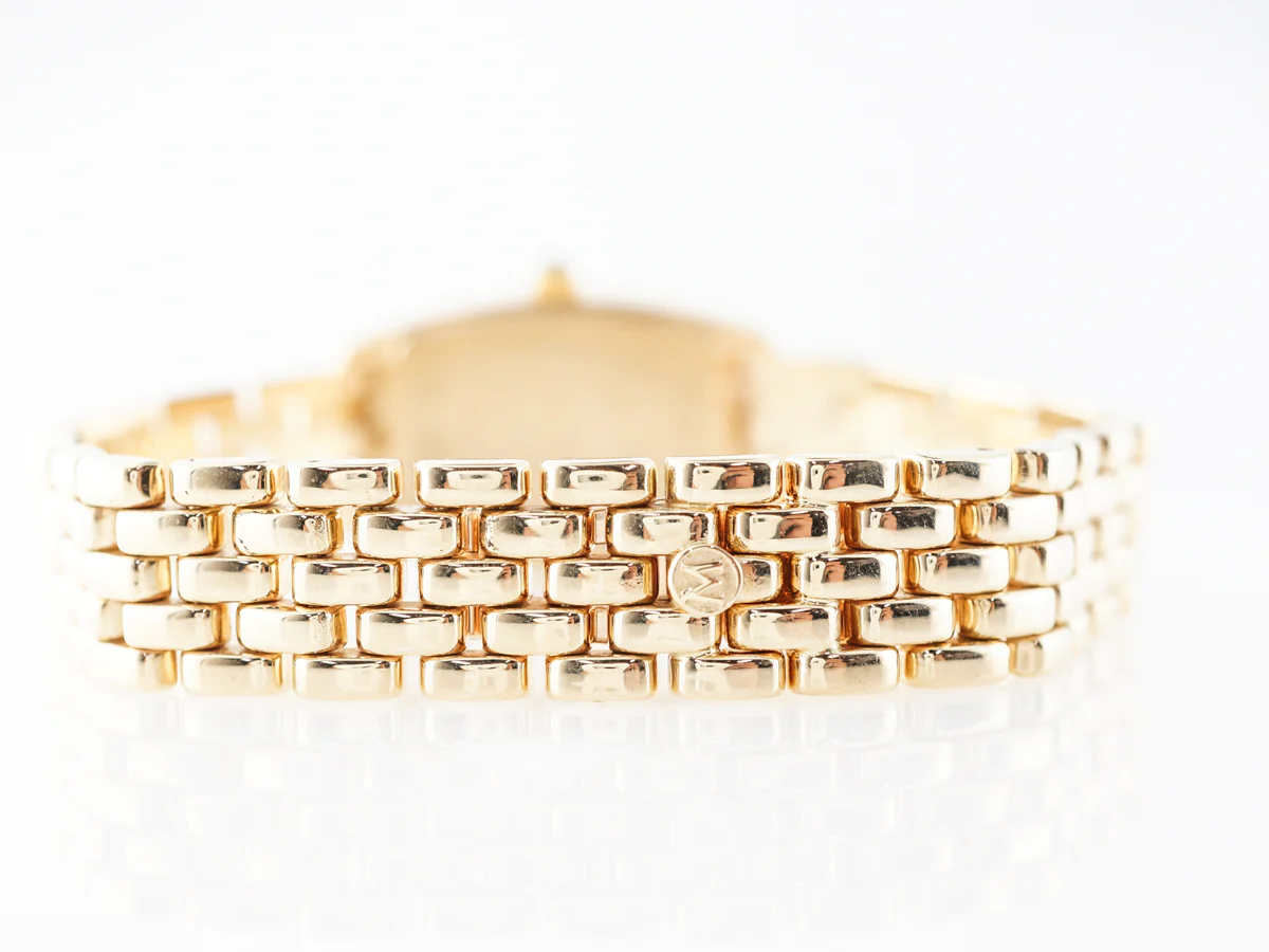 Movado Women's Watch w/ Diamonds in 14k Yellow Gold - Image 4
