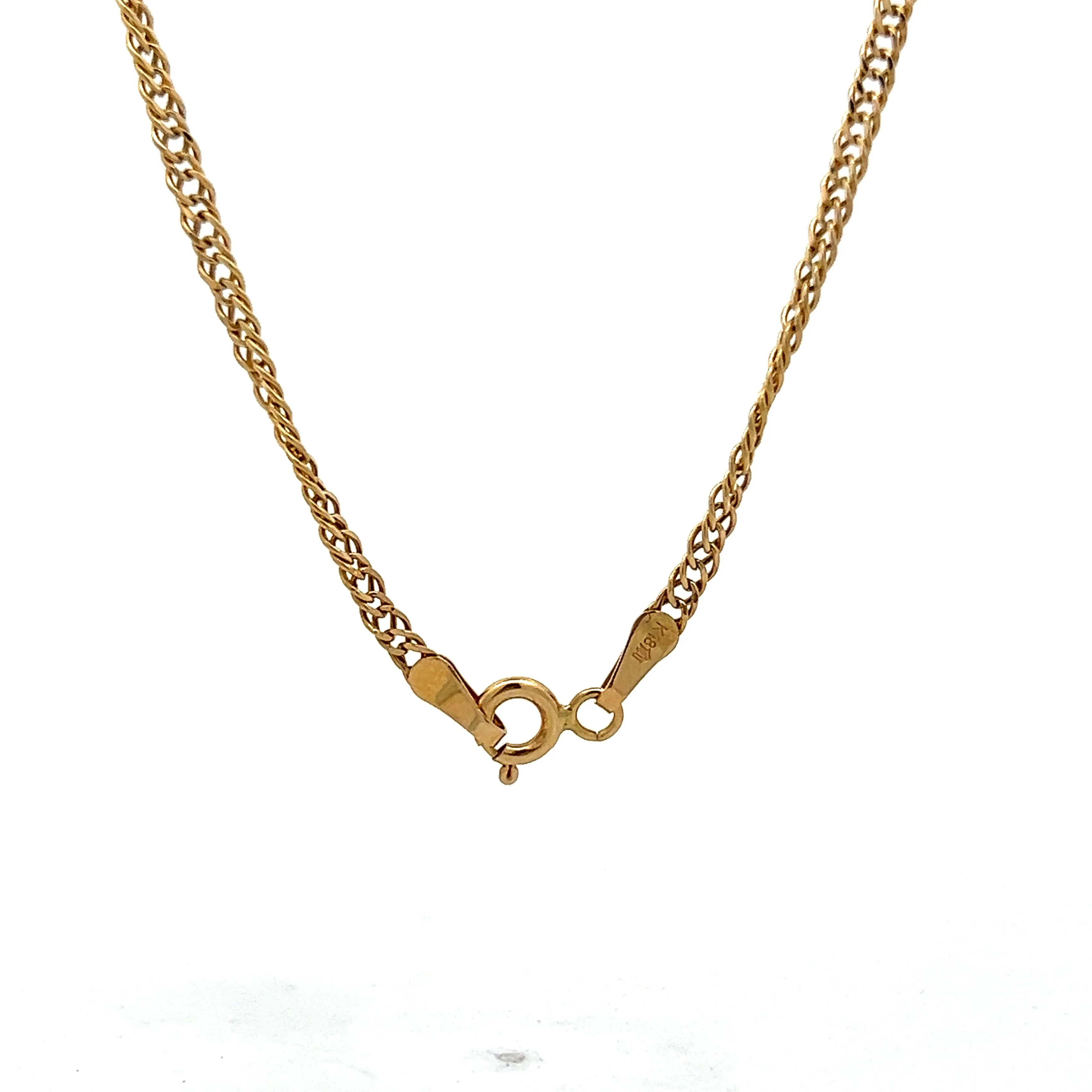 Multi-Gemstone Pyramid Pendant in 18k Yellow Gold - Image 4
