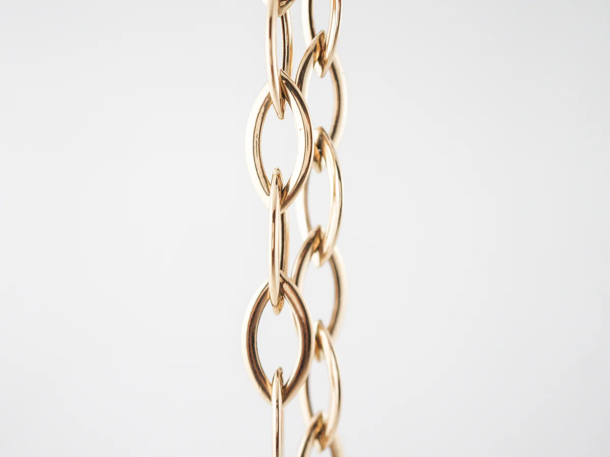 Necklace Modern Chain in 14k Yellow Gold - Image 3