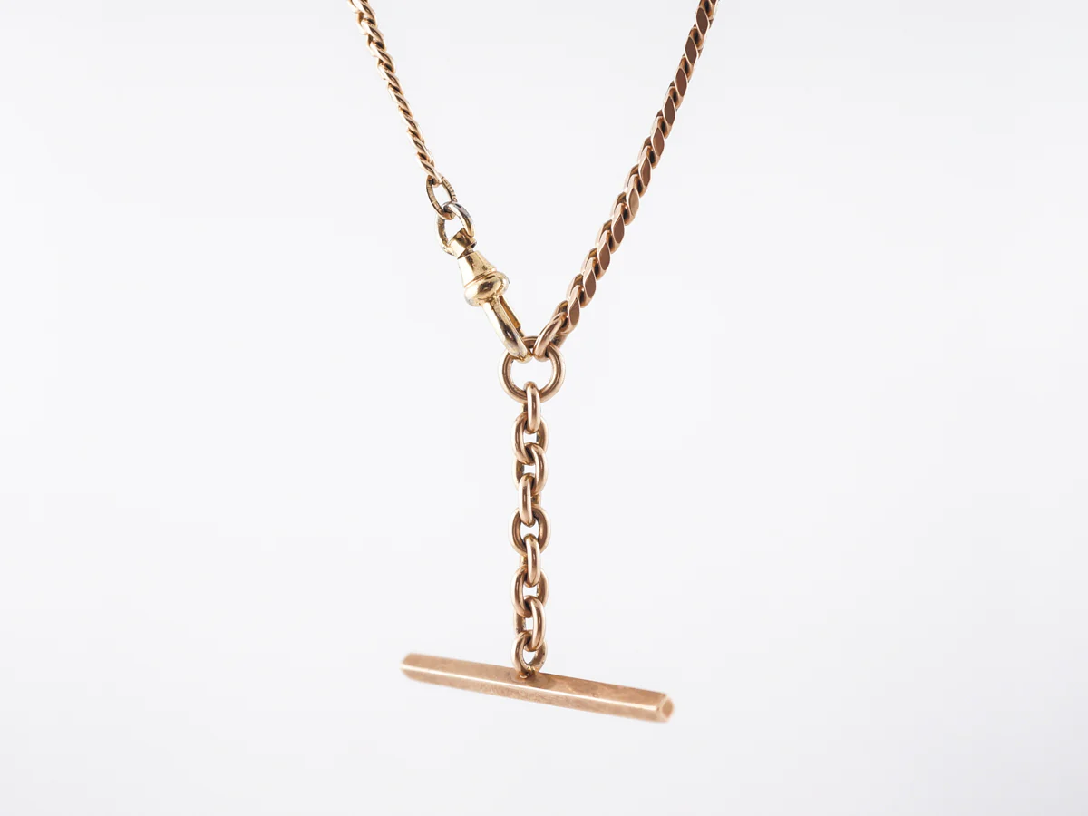 Necklace Modern in 14k Yellow Gold - Image 2