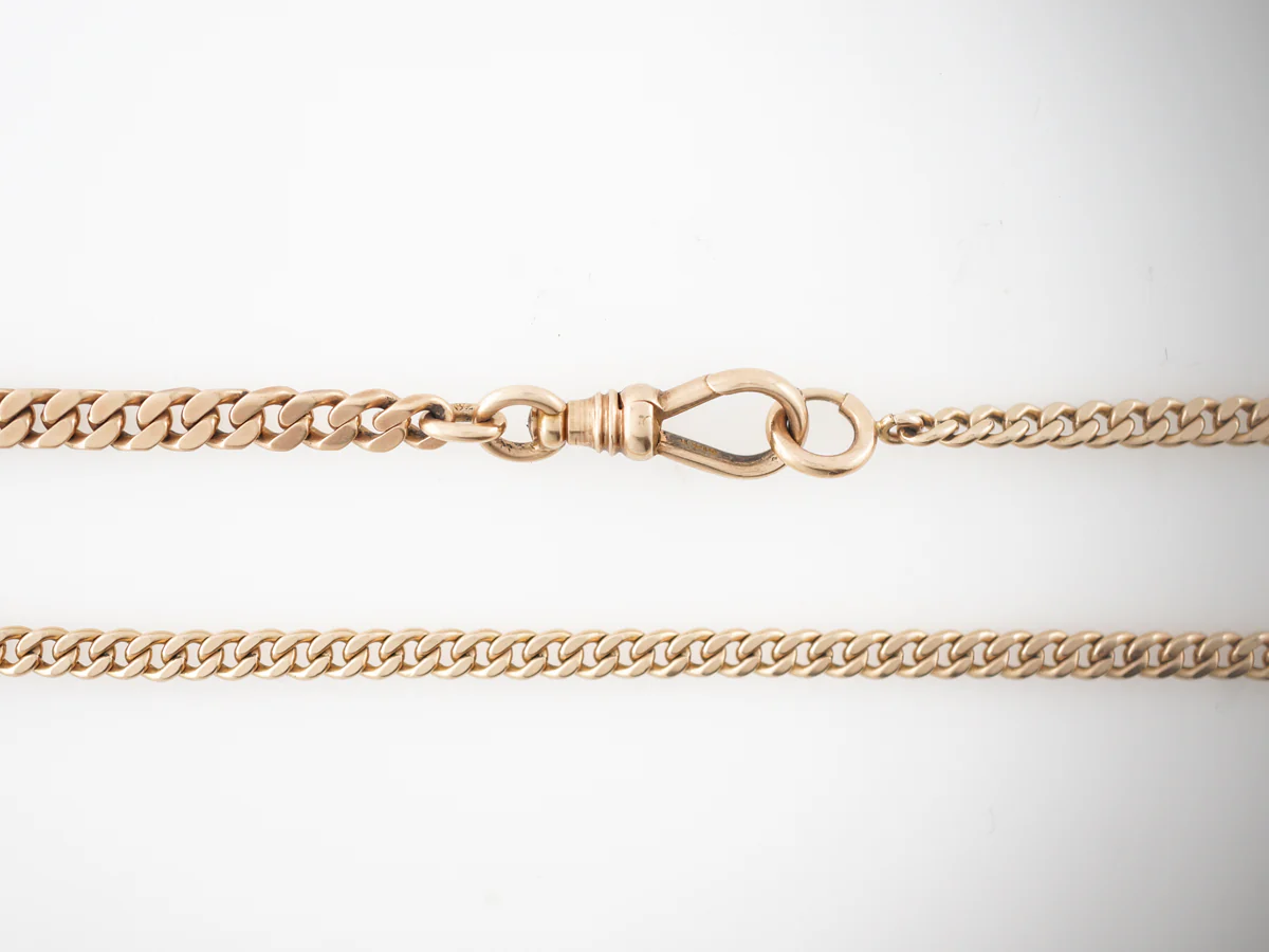Necklace Modern in 14k Yellow Gold - Image 3