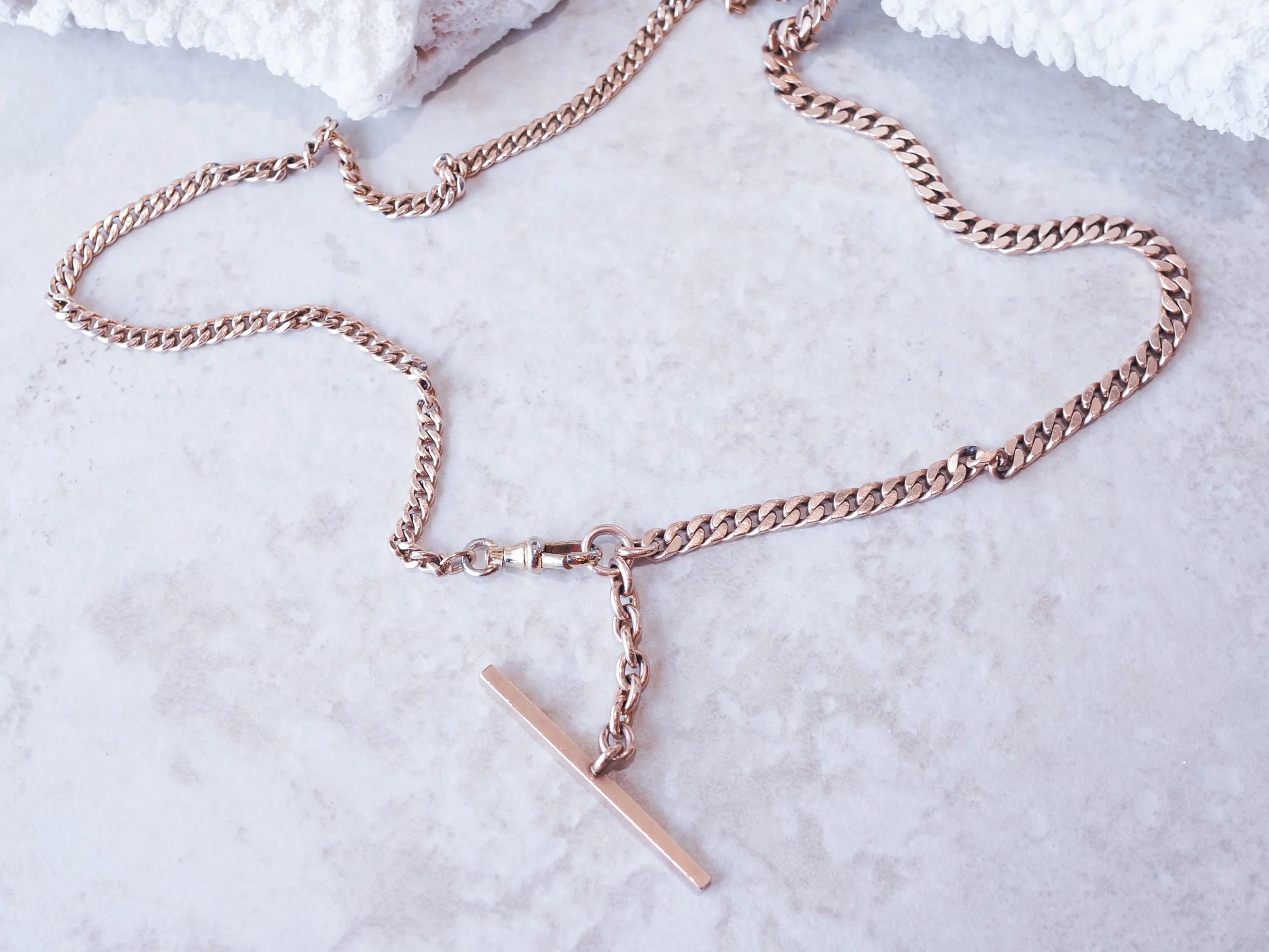 Necklace Modern in 14k Yellow Gold - Image 4