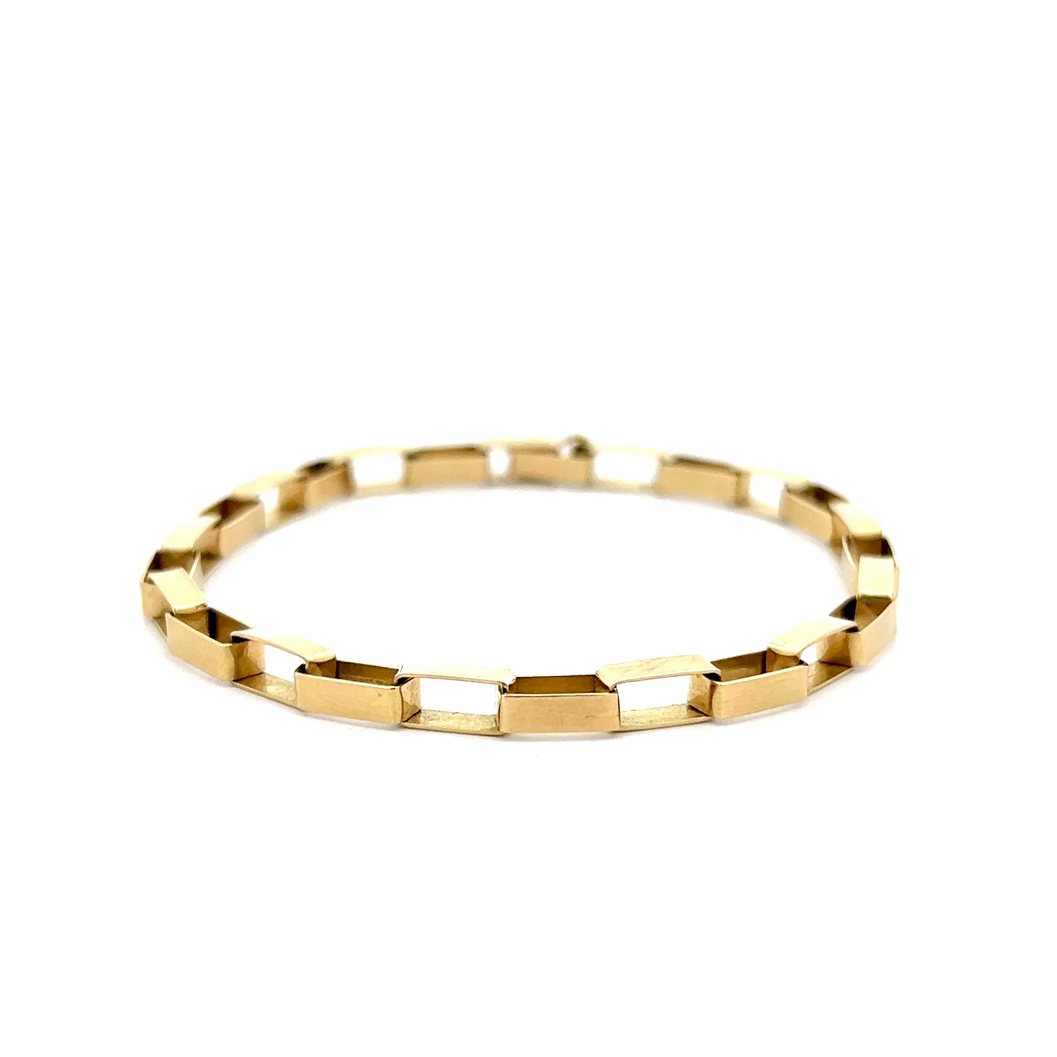 Paperclip Necklace & Bracelet in 14k Yellow Gold - Image 5