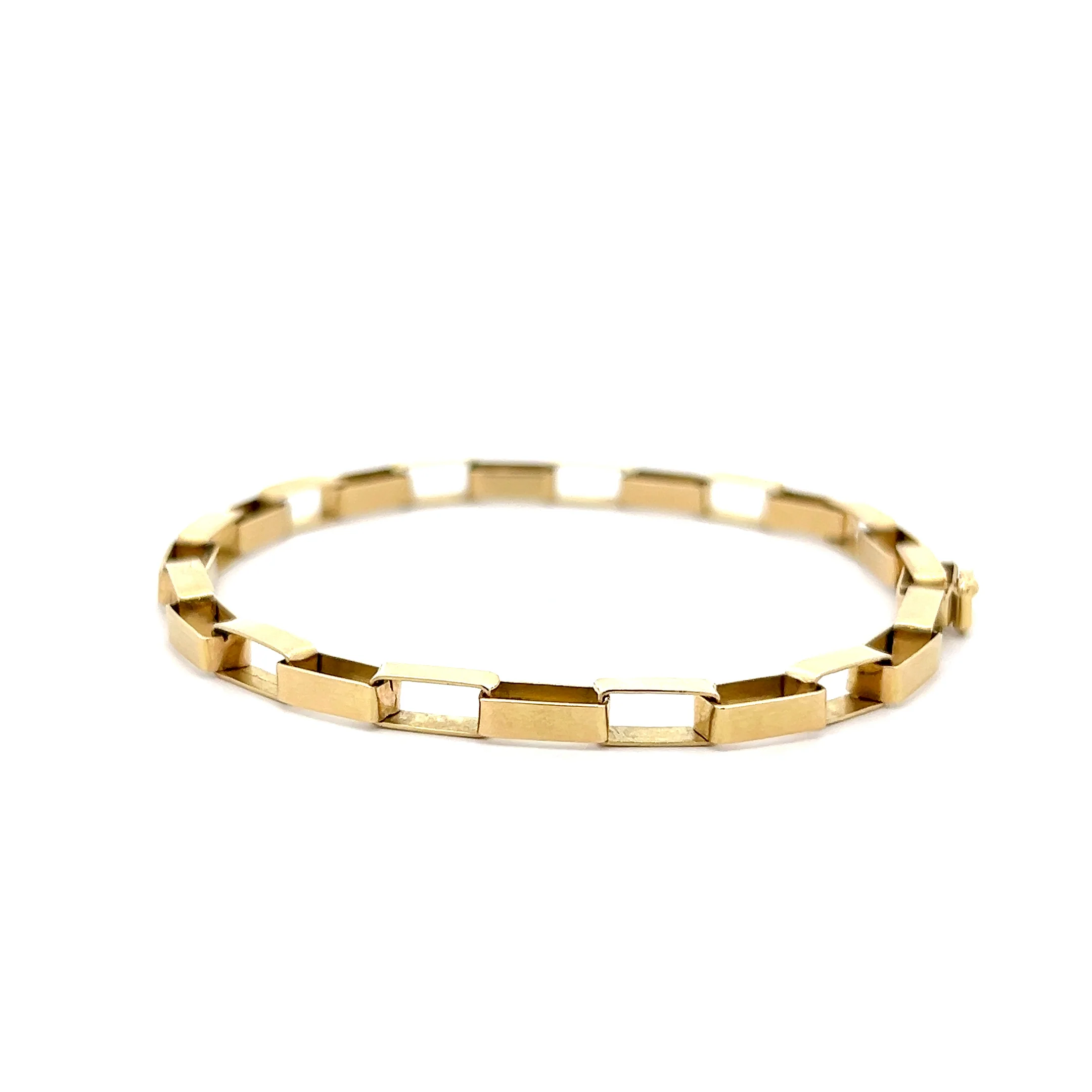 Paperclip Necklace & Bracelet in 14k Yellow Gold - Image 6