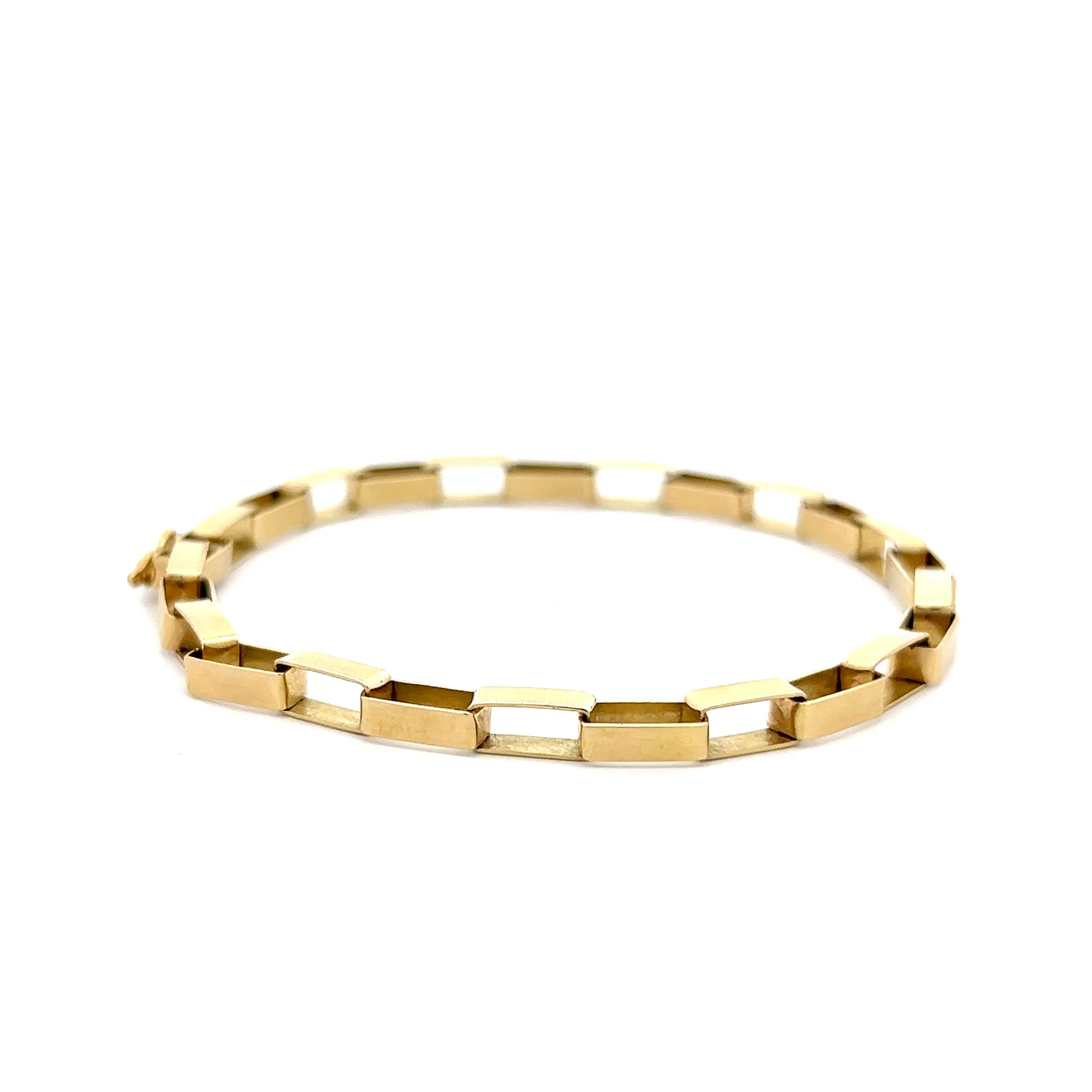 Paperclip Necklace & Bracelet in 14k Yellow Gold - Image 7