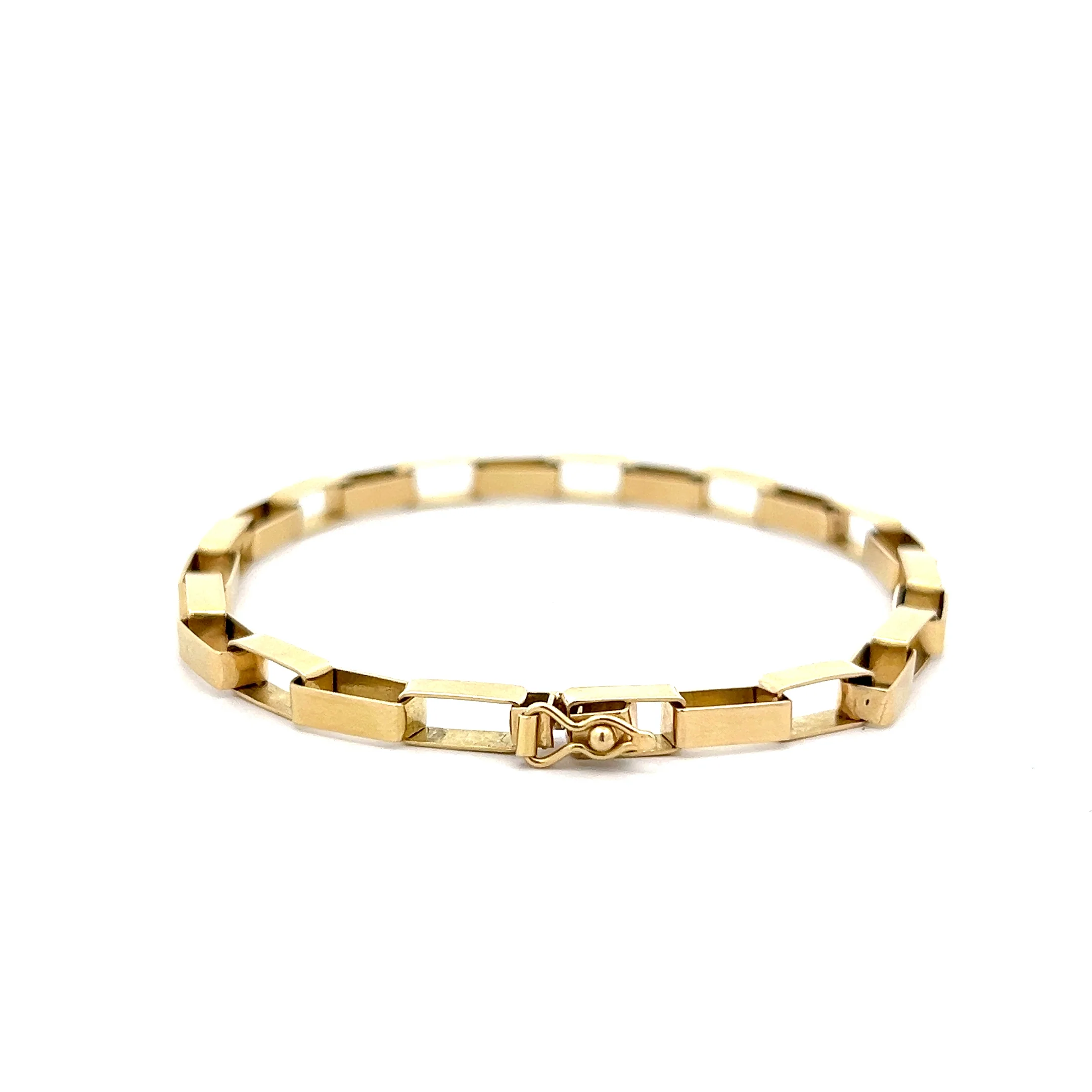 Paperclip Necklace & Bracelet in 14k Yellow Gold - Image 8