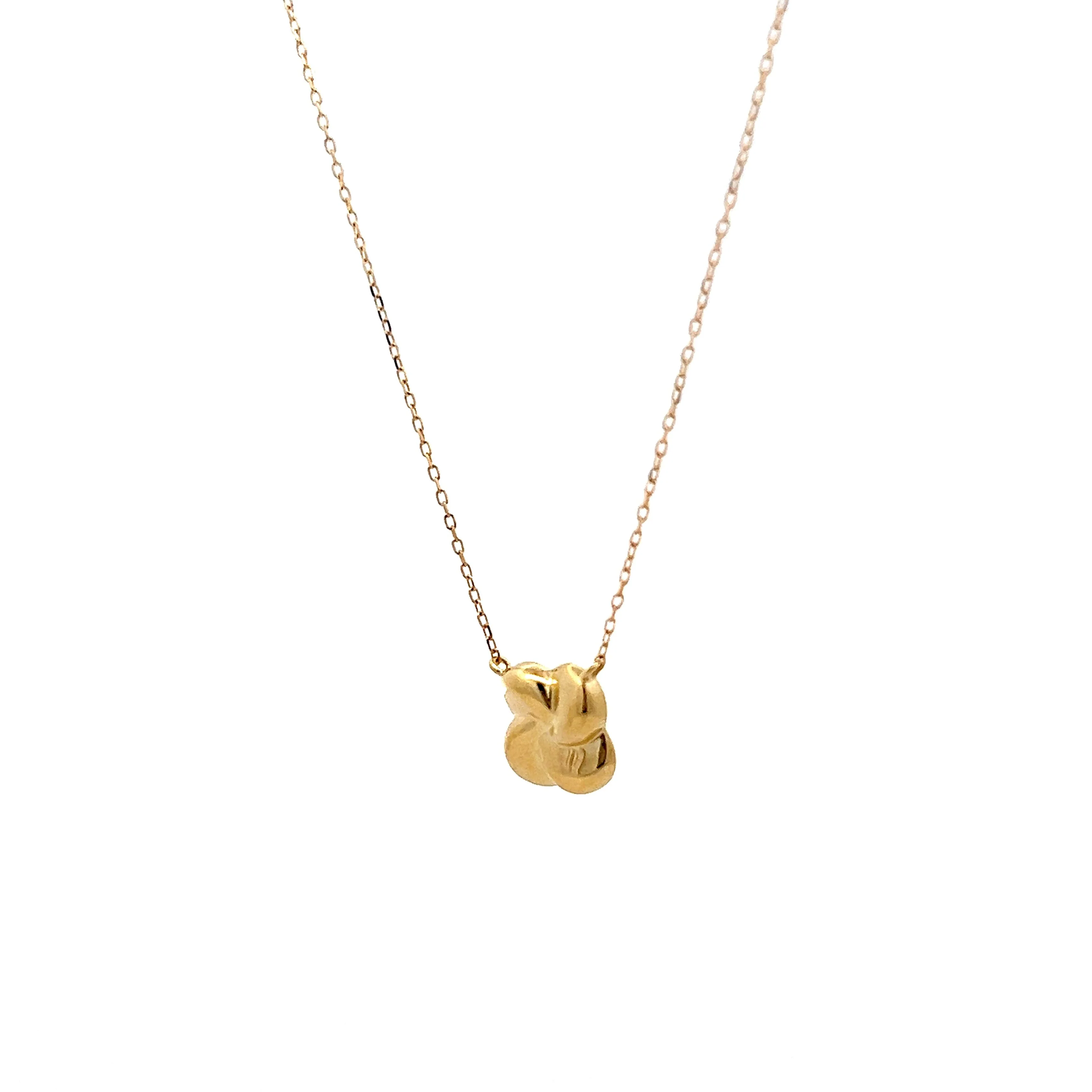 Pinwheel Pendant Necklace in 14k Yellow Gold - Image 2