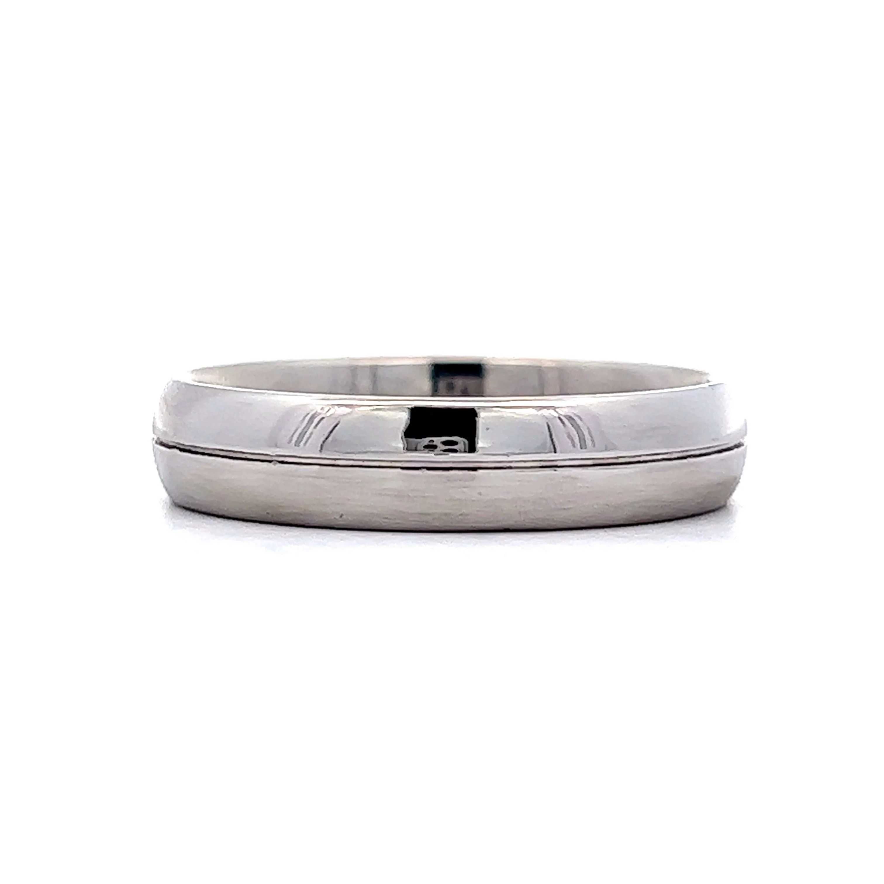 5mm Men's Wedding Band in Platinum - Image 2