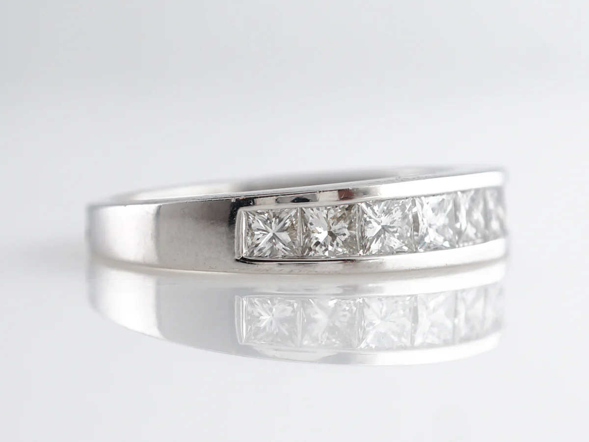 Princess Cut Diamond Eternity Band in Platinum - Image 3