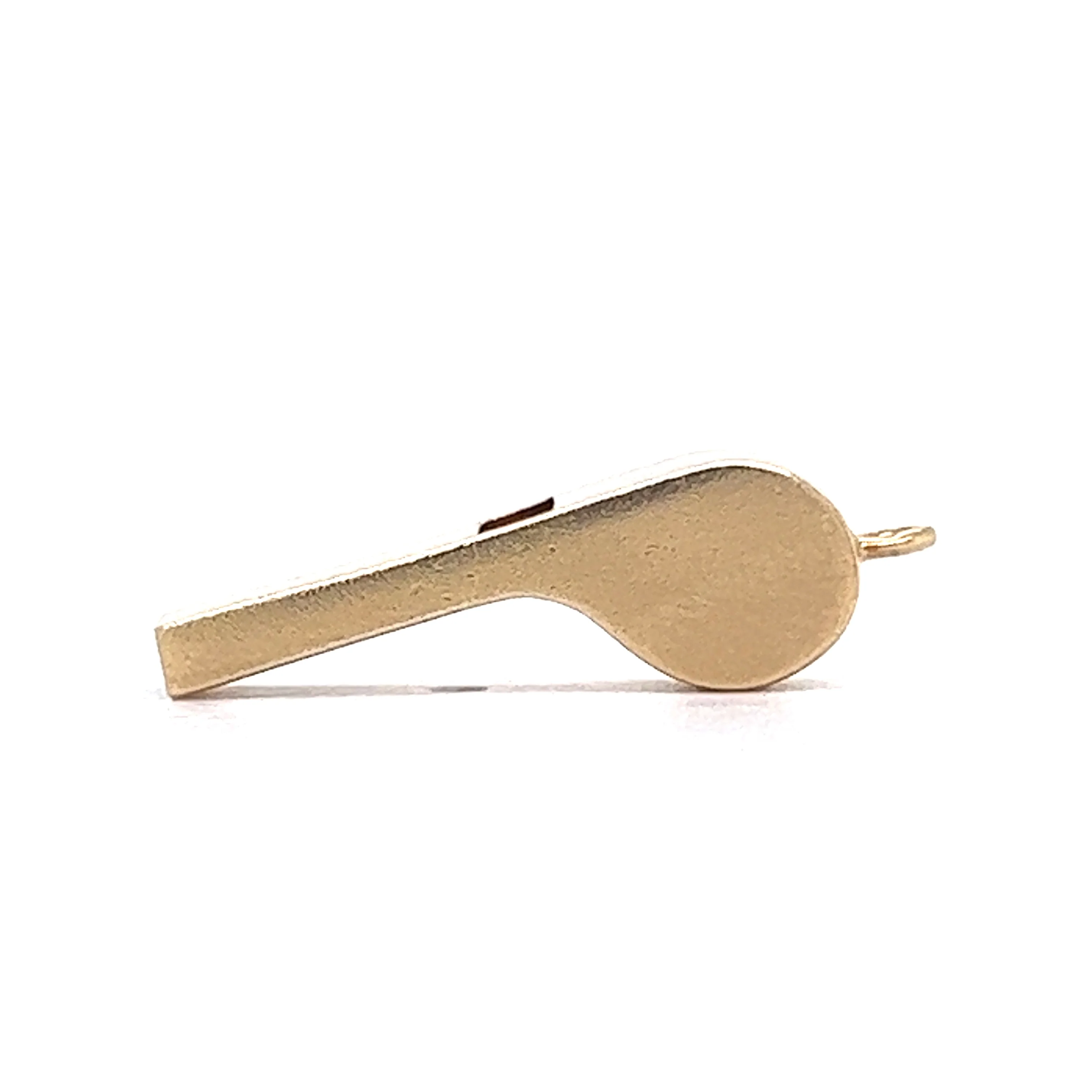 Whistle Pendant Necklace in 14k Yellow Gold - Image 4