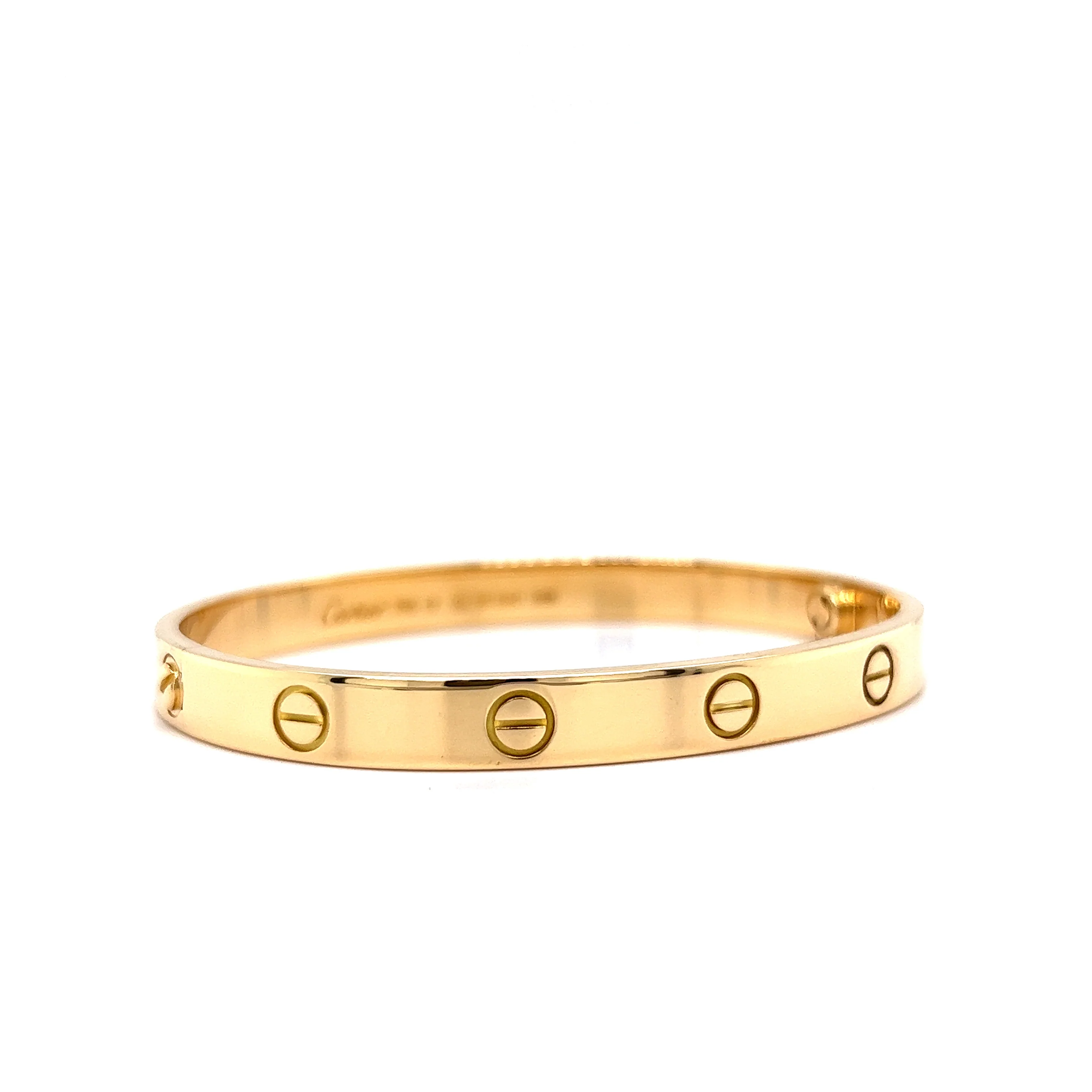 Cartier Love Bracelet in 18k Yellow Gold - Image 4